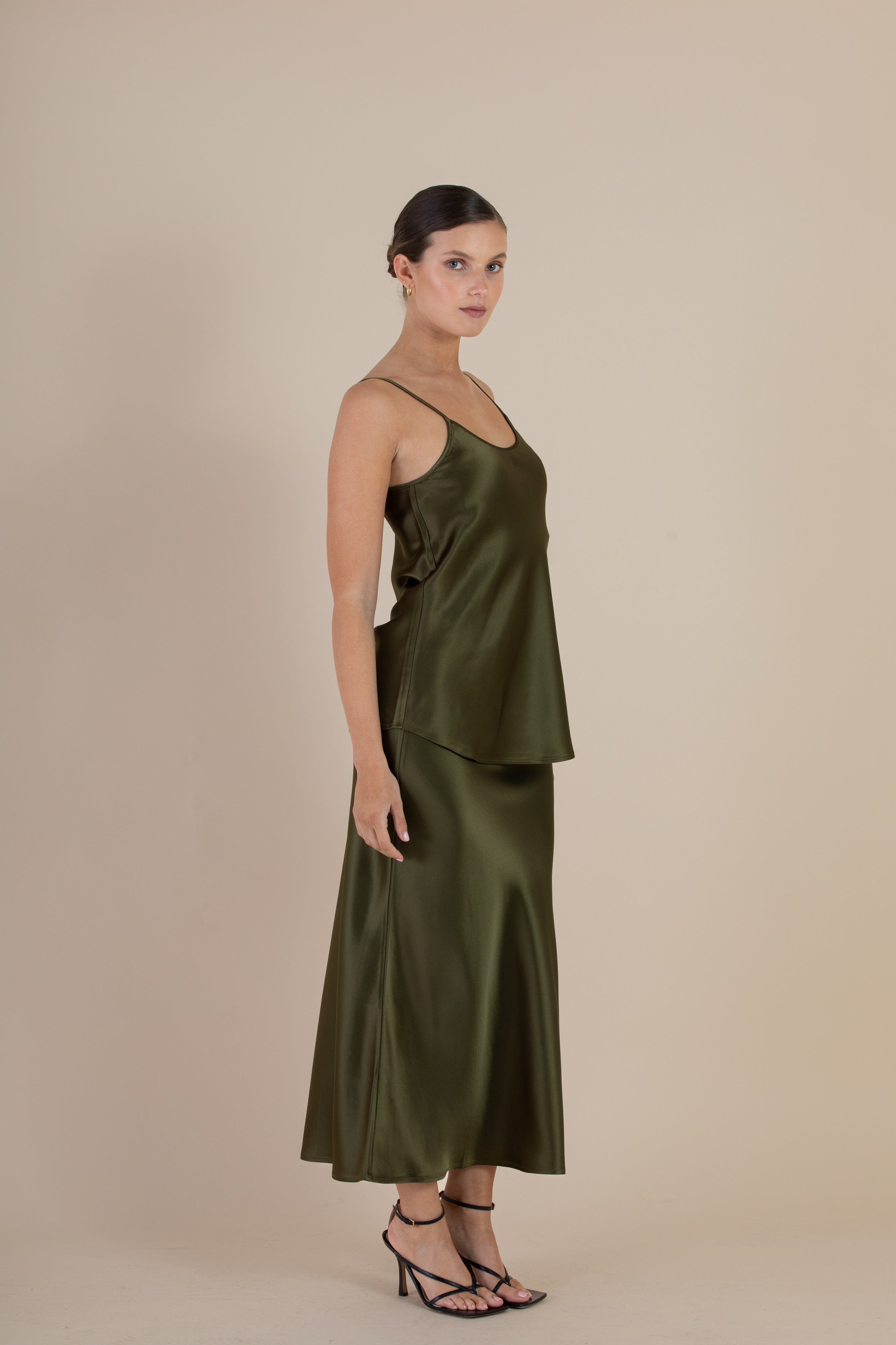 The Maeve Cami | Cedar $220