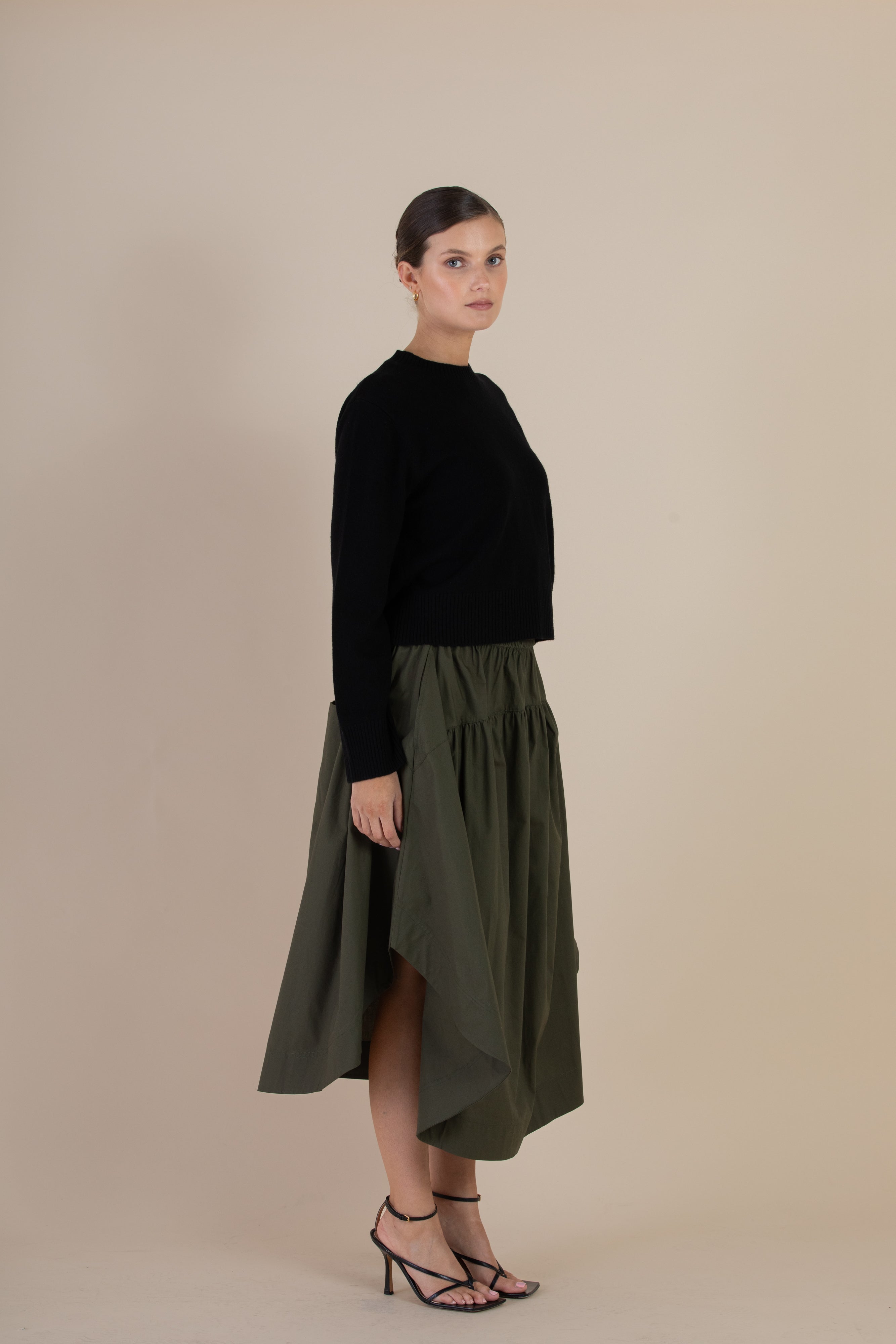 The Amalia Knit | Black $350