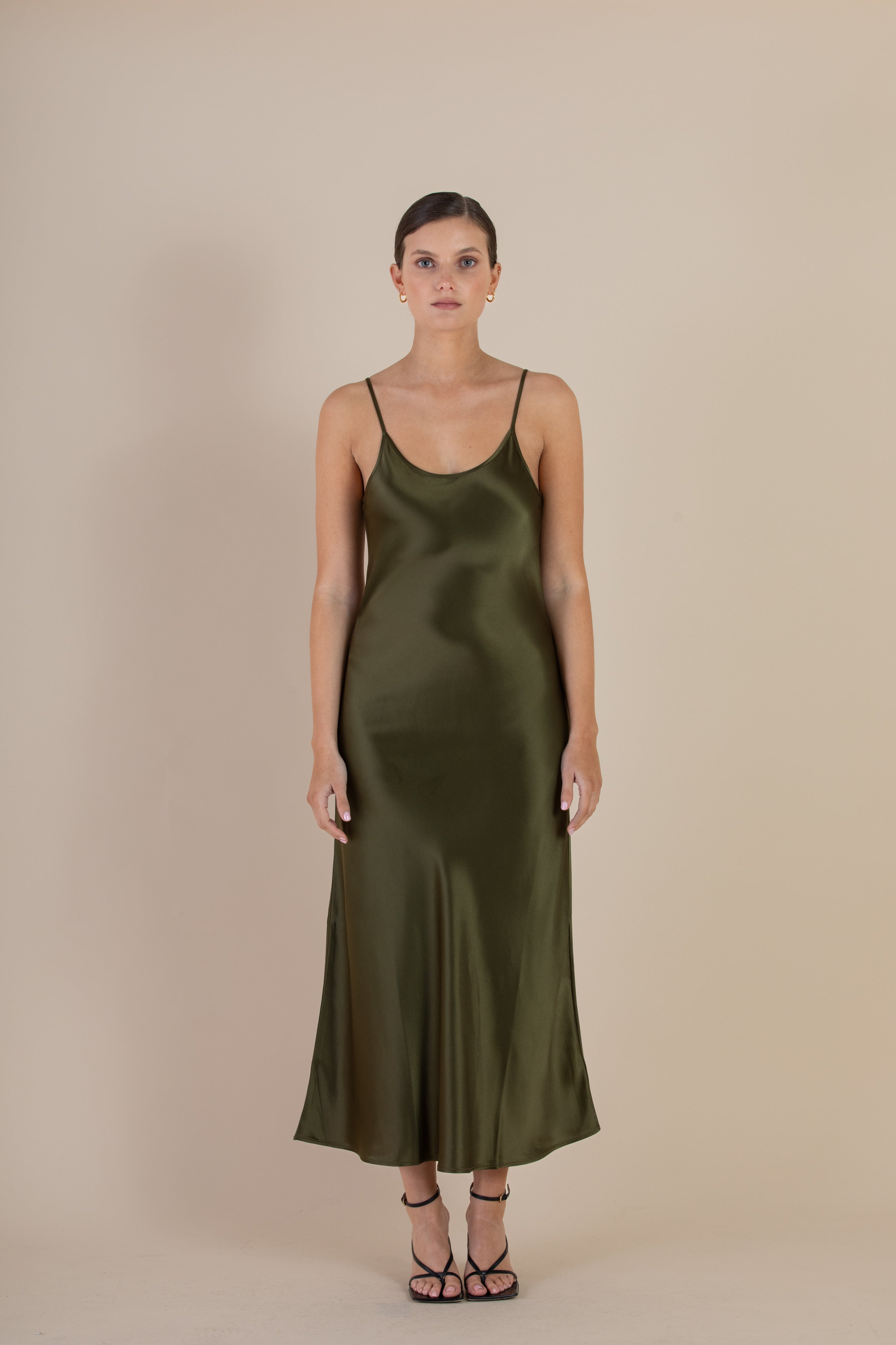 The Nora Slip Dress | Cedar $350