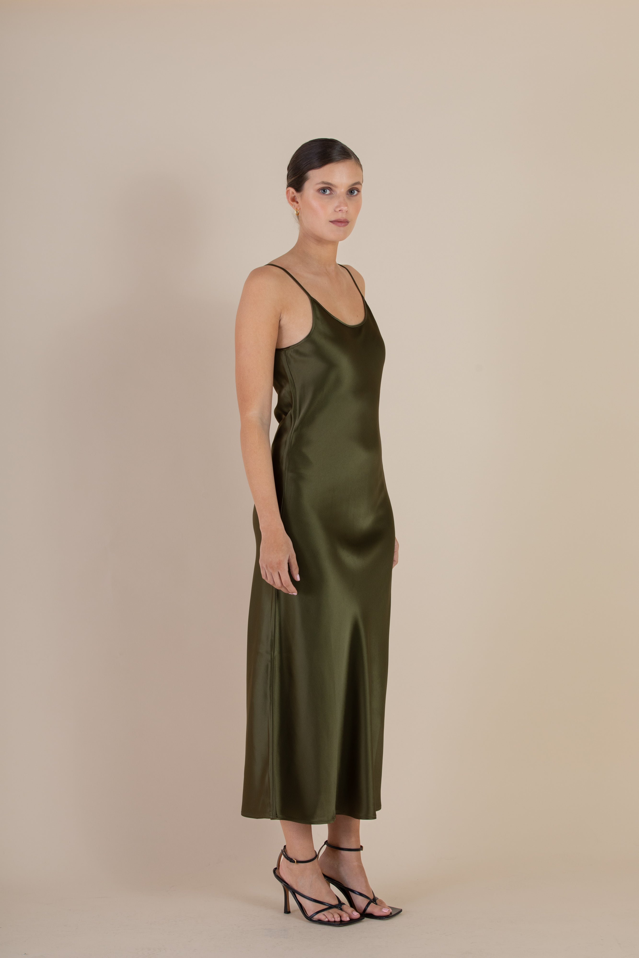 The Nora Slip Dress | Cedar $350