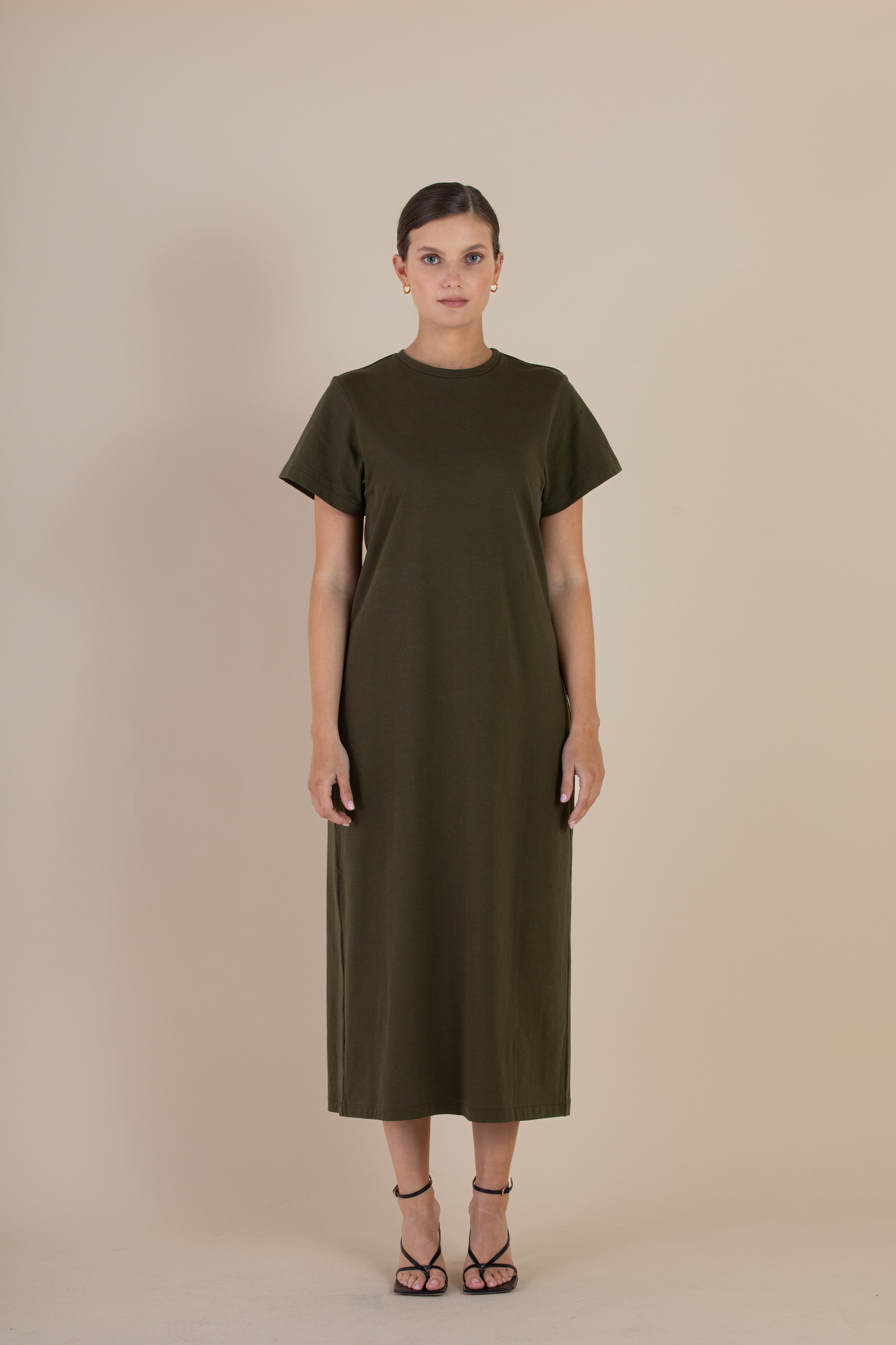 The Ada Tee Dress | Cypress $150
