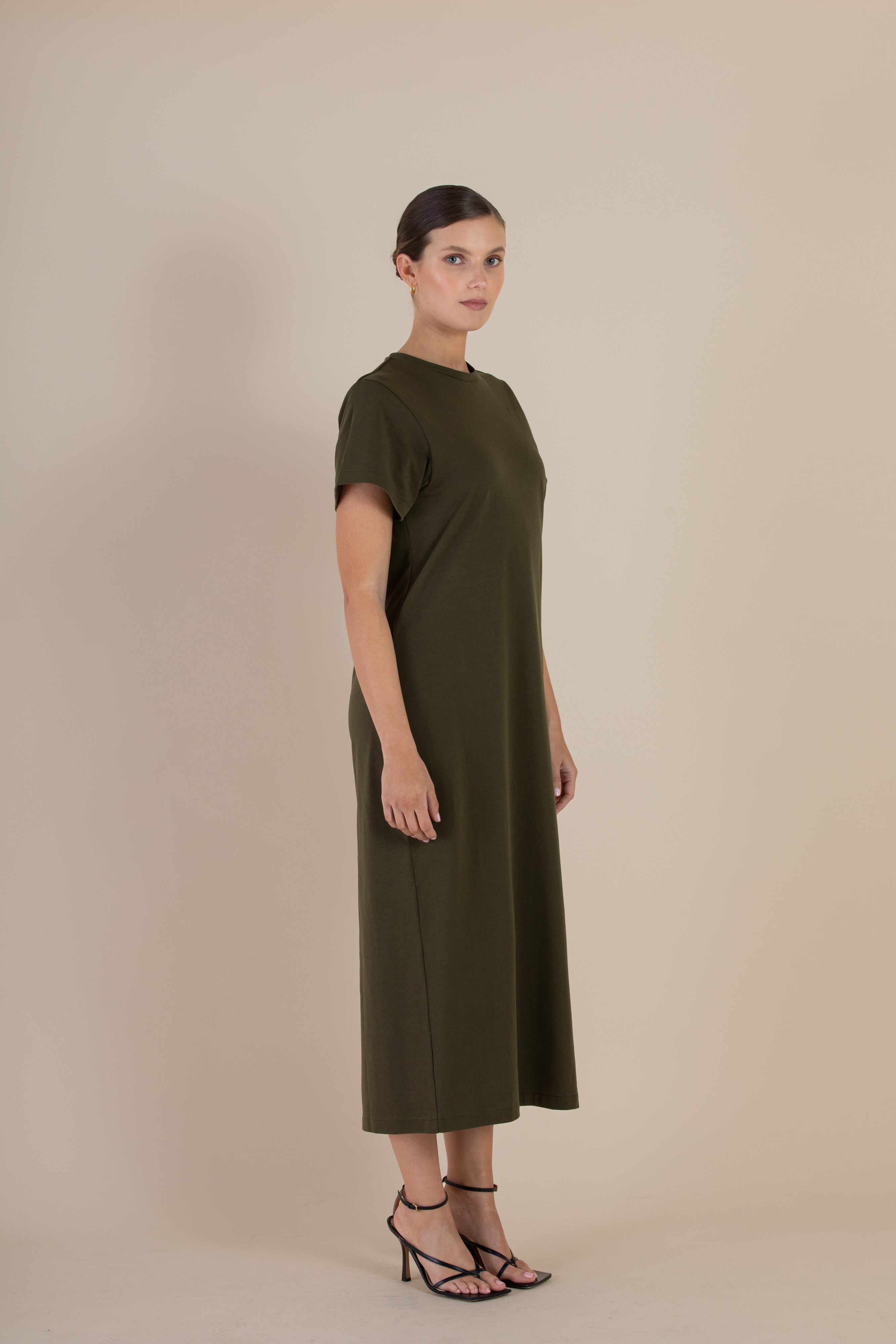 The Ada Tee Dress | Cypress $150
