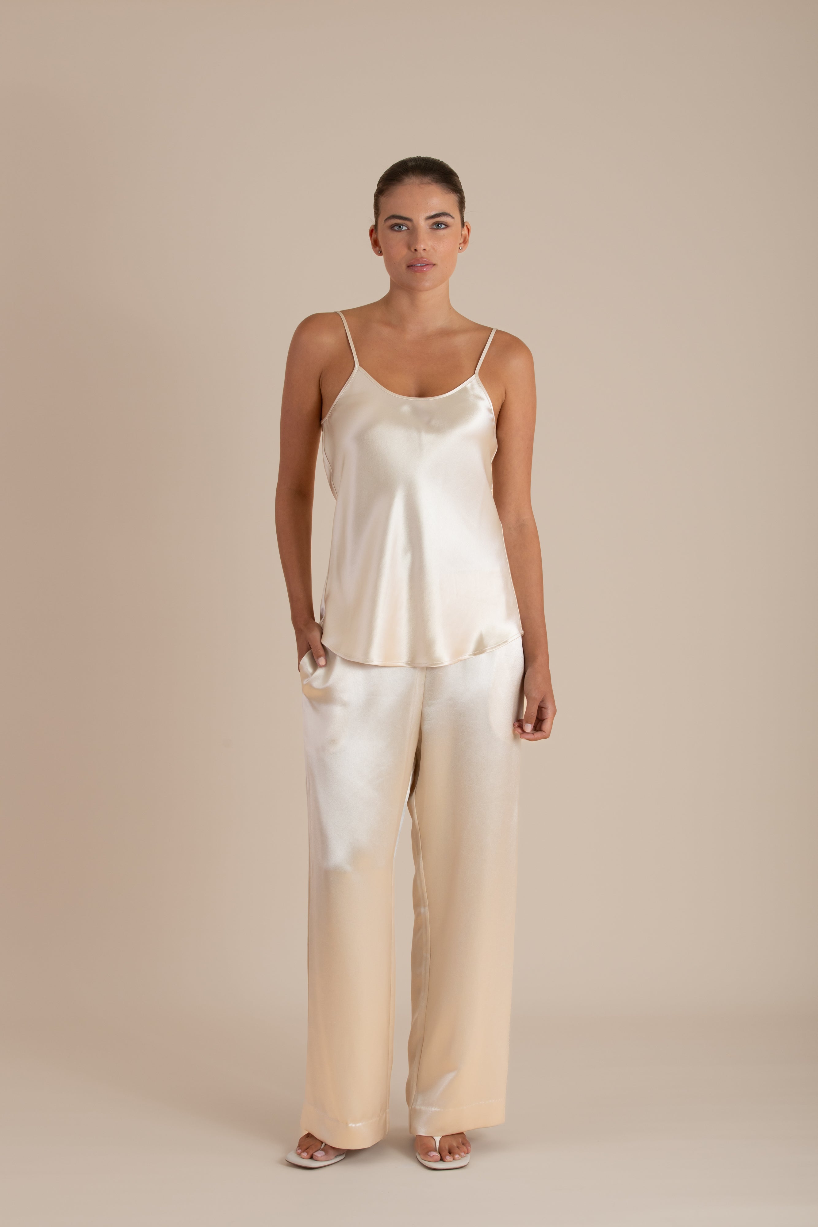The Maeve Cami | Porcelain $220