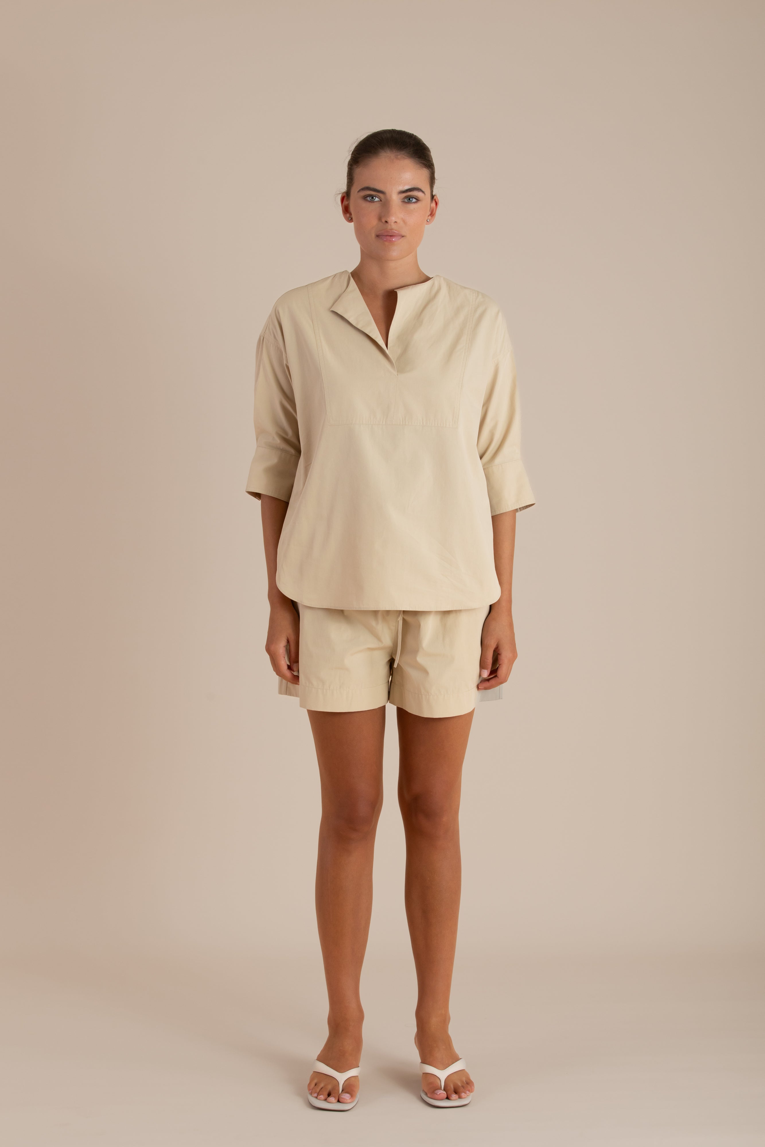 The Poppy Short | Sand $160