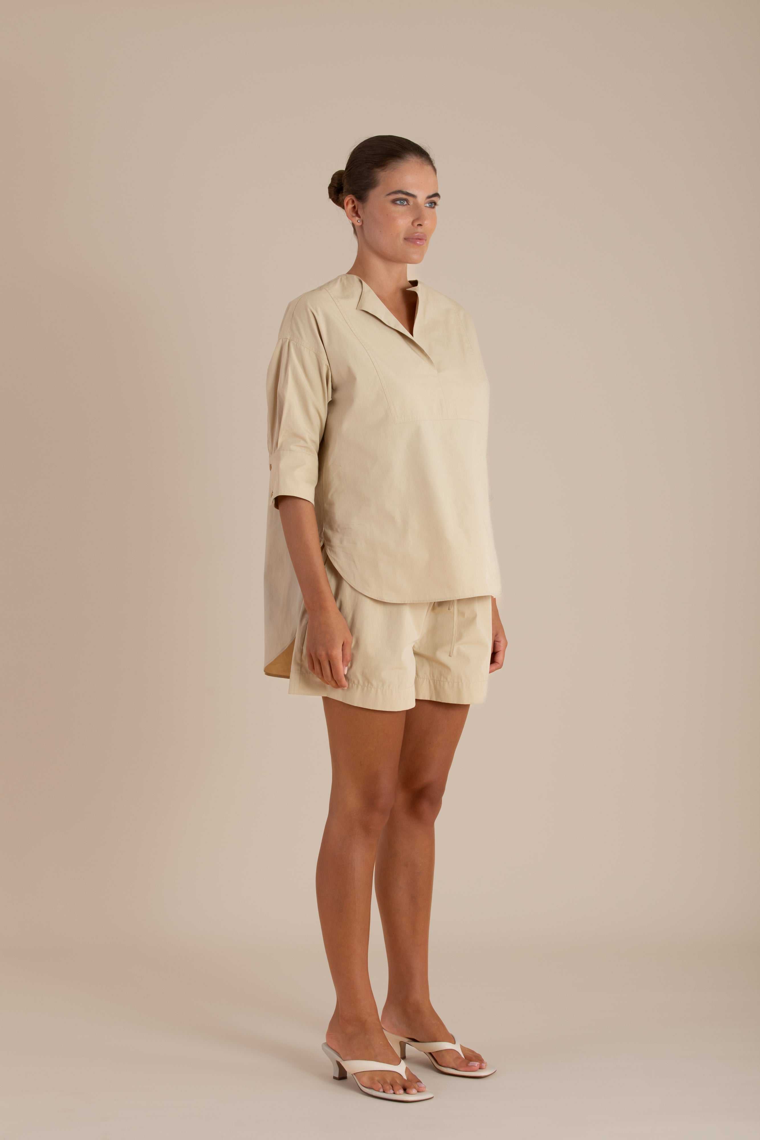 The Poppy Short | Sand $160