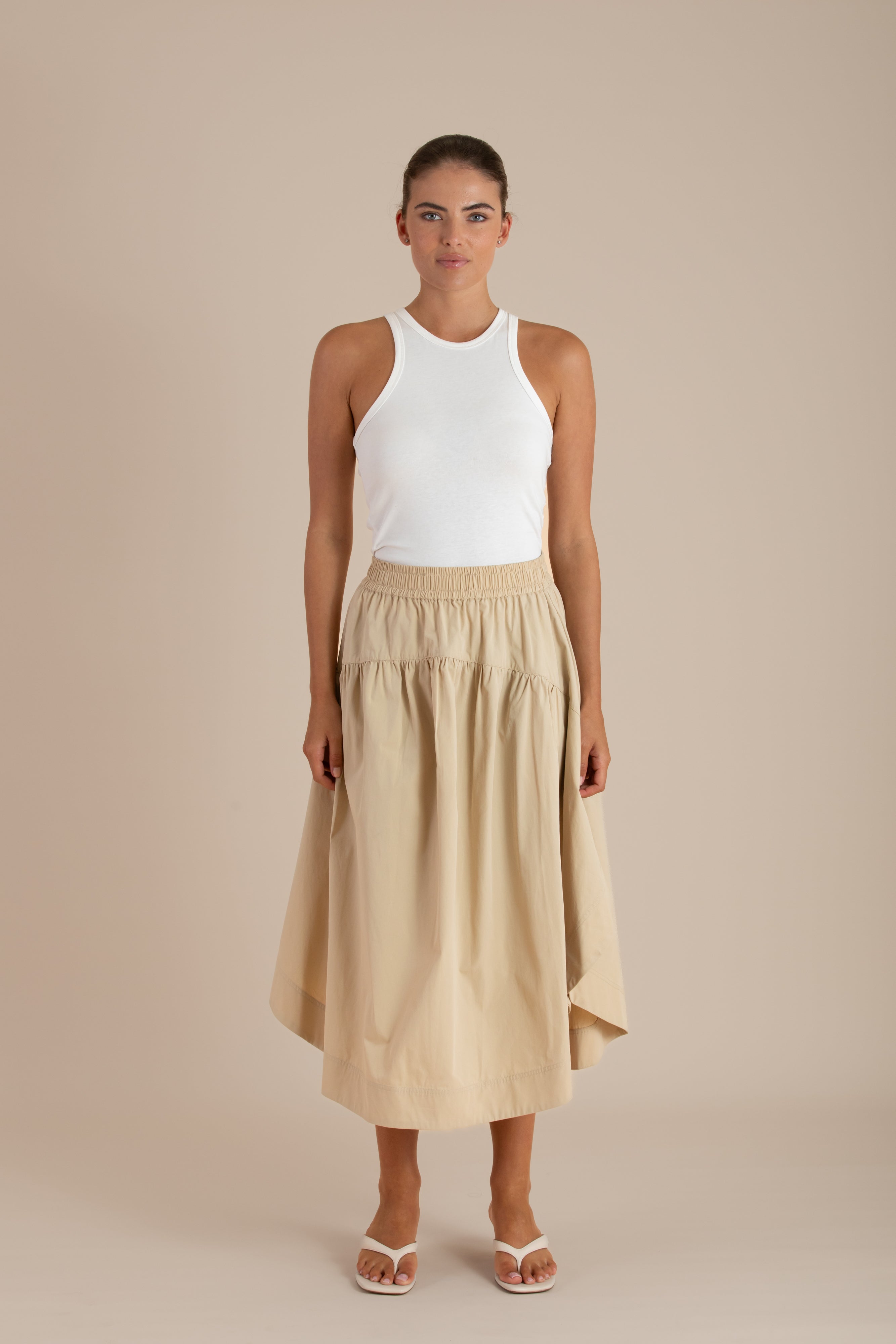 The Sawyer Skirt  | Sand $330