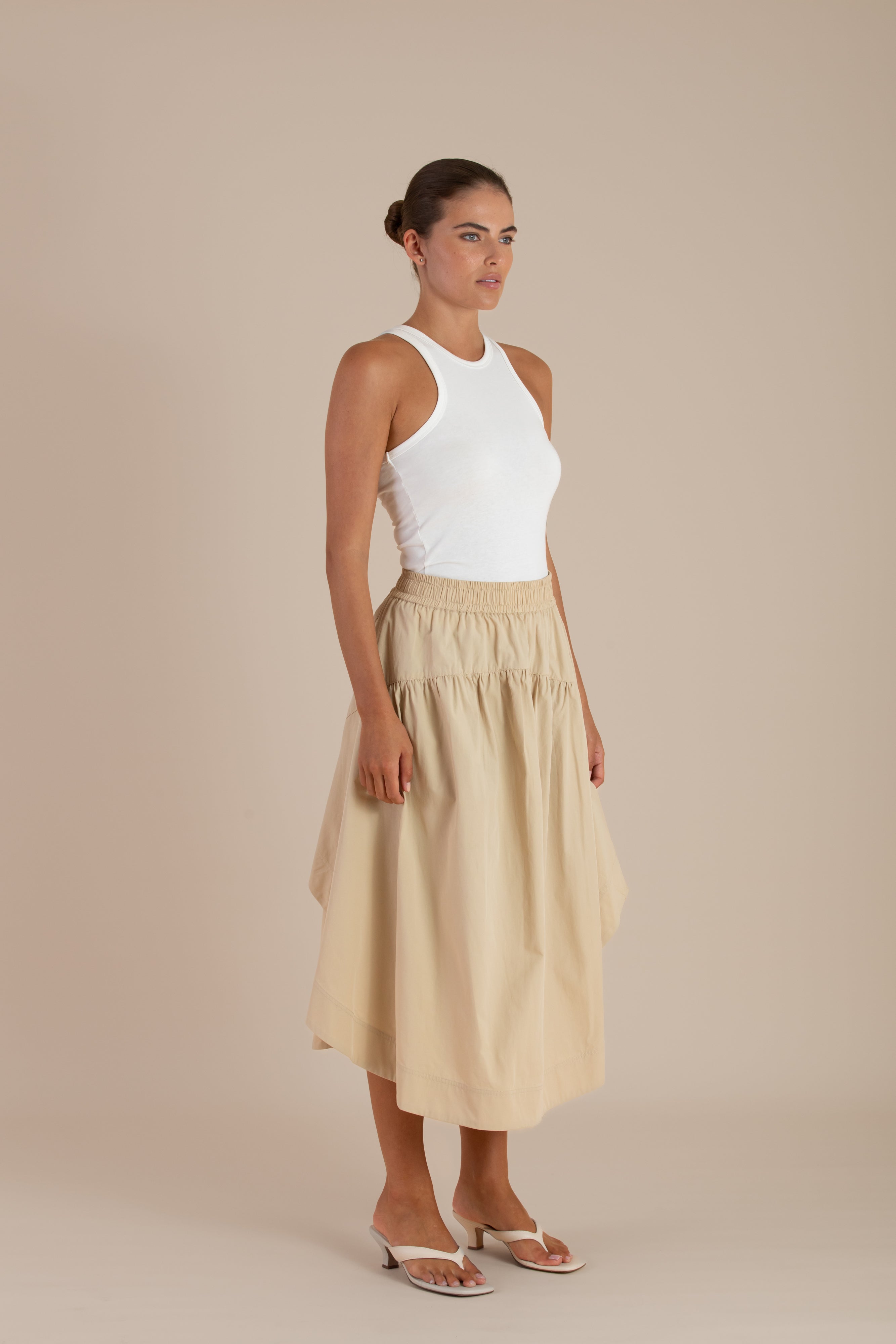The Sawyer Skirt  | Sand $330