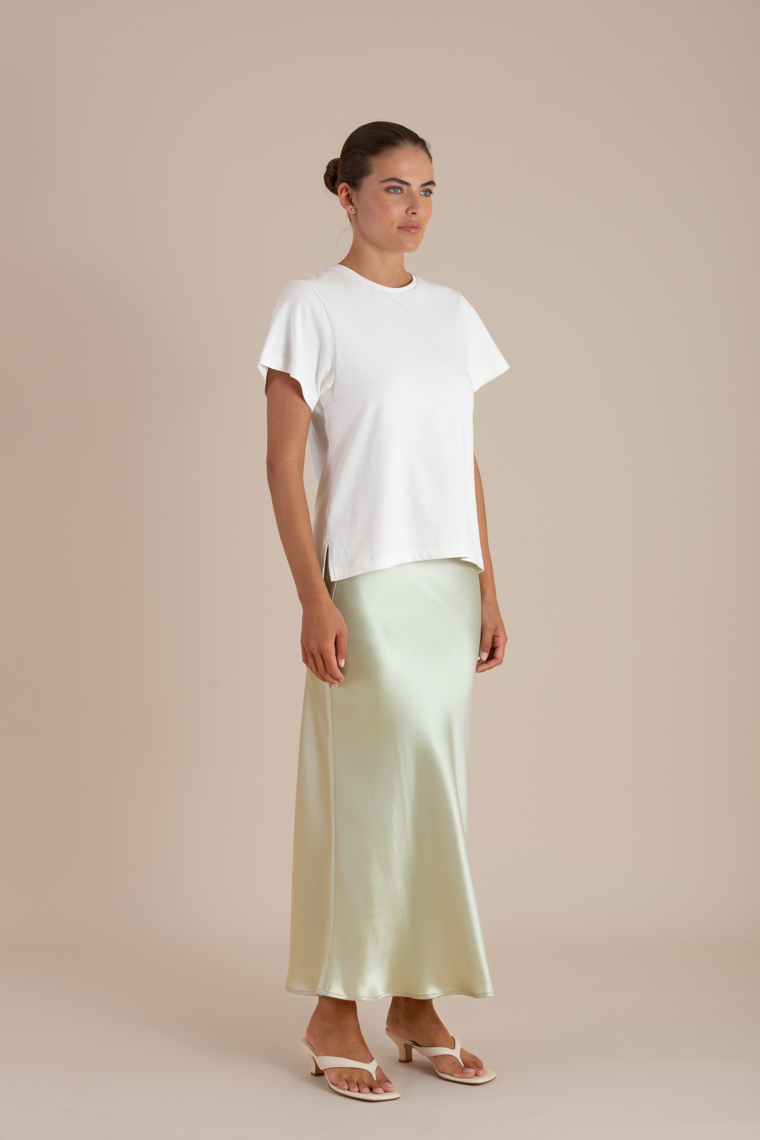The Audrey Skirt | Sage $300