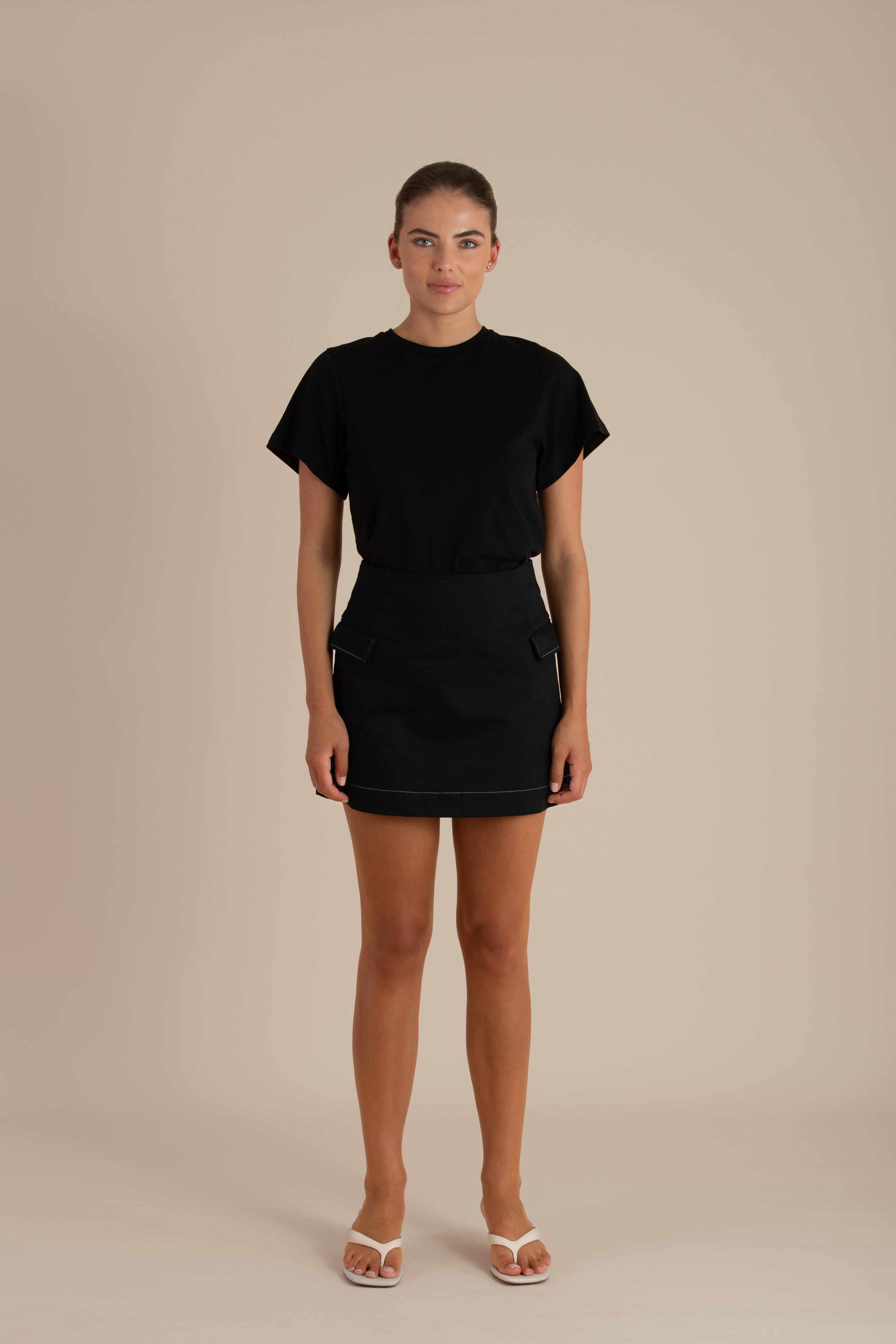 The Celeste Tee | Black $100