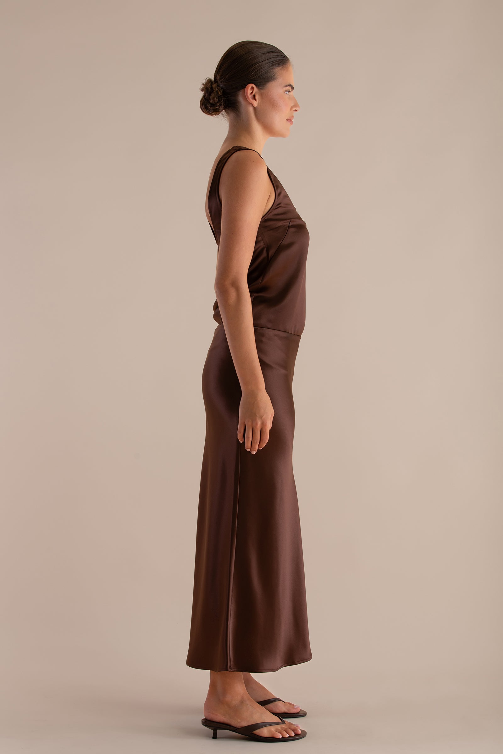 The Audrey Skirt | Cacao $300