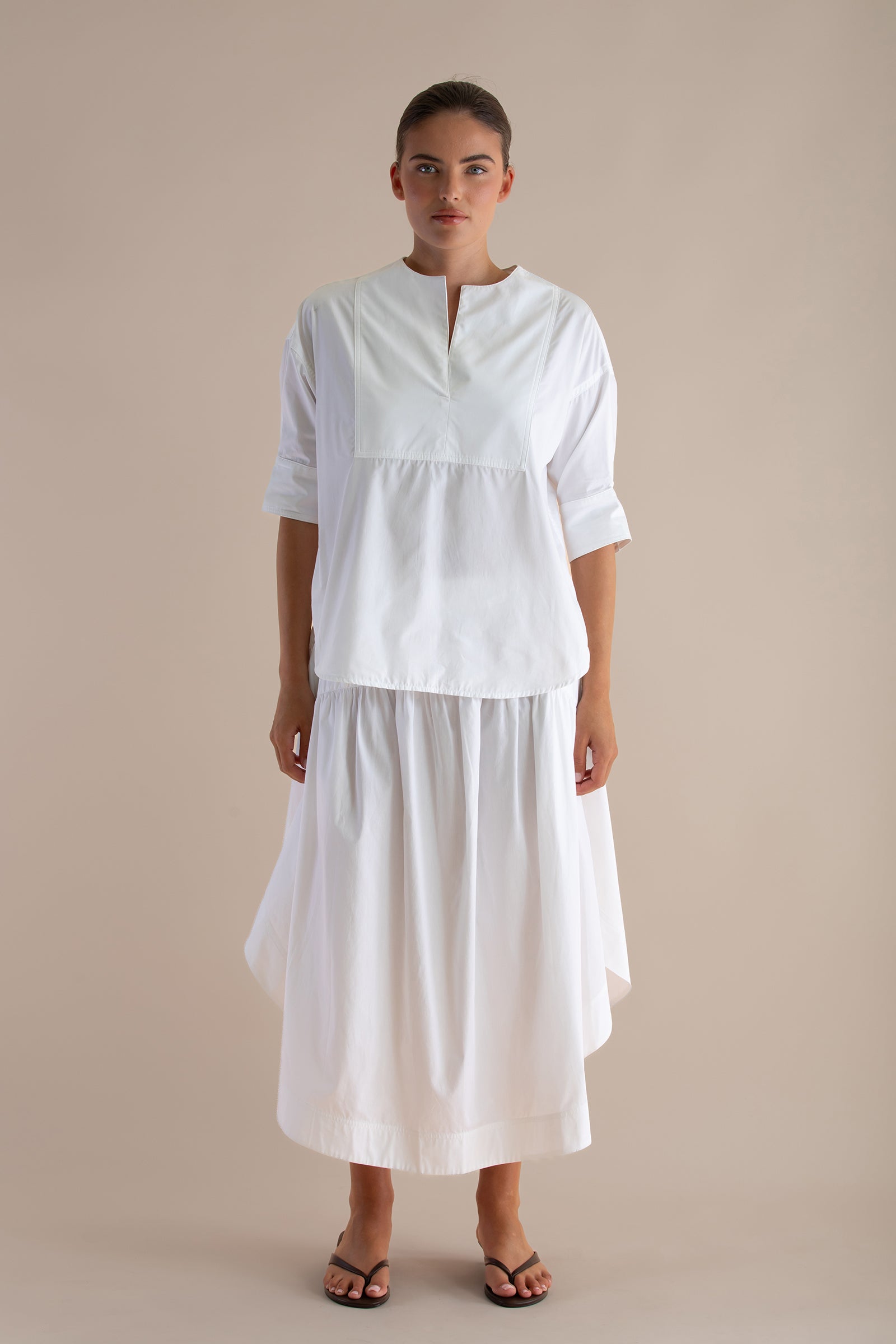 The Lucille Shirt | White $240