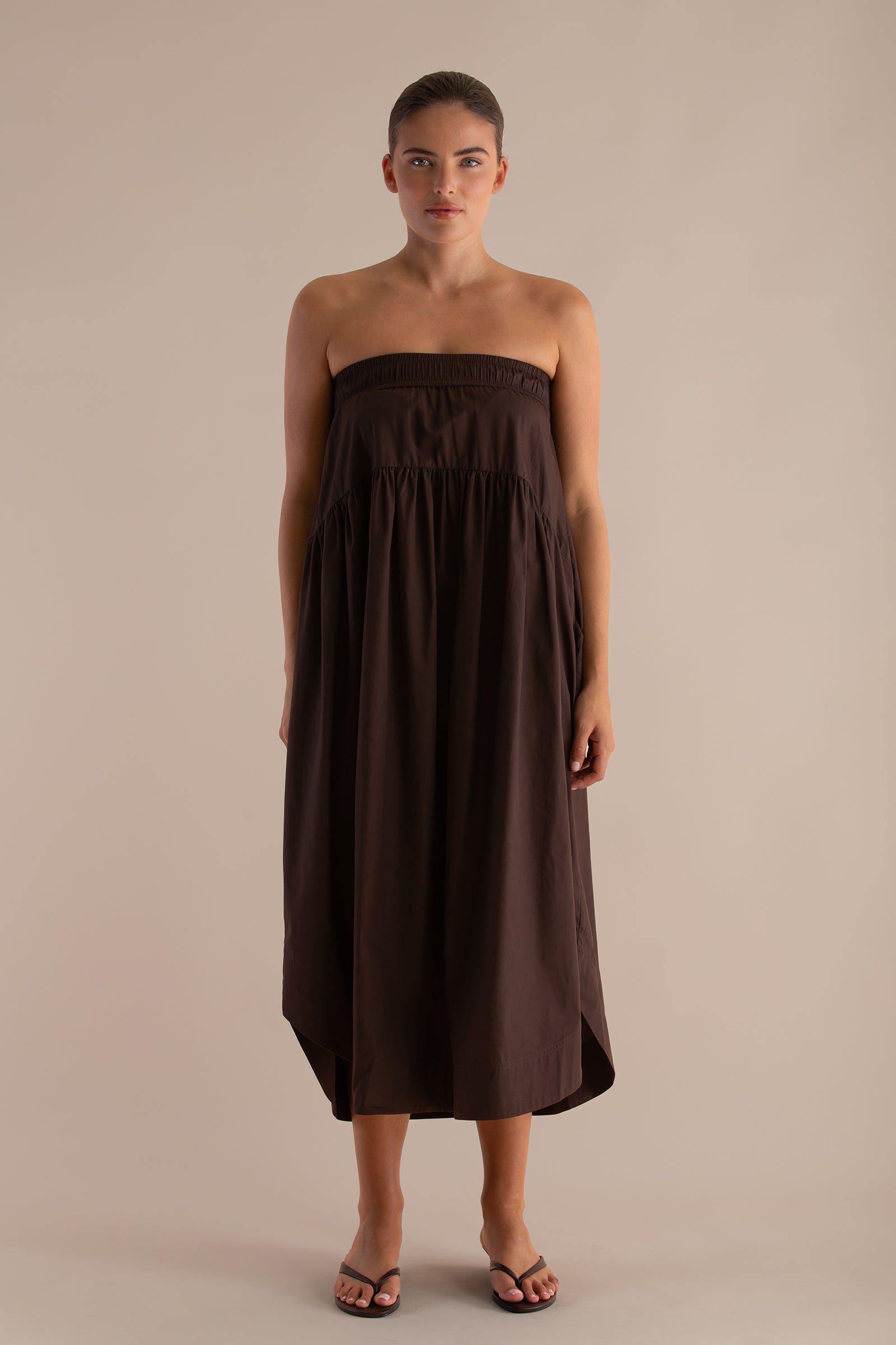 The Demi Dress | Cacao $400