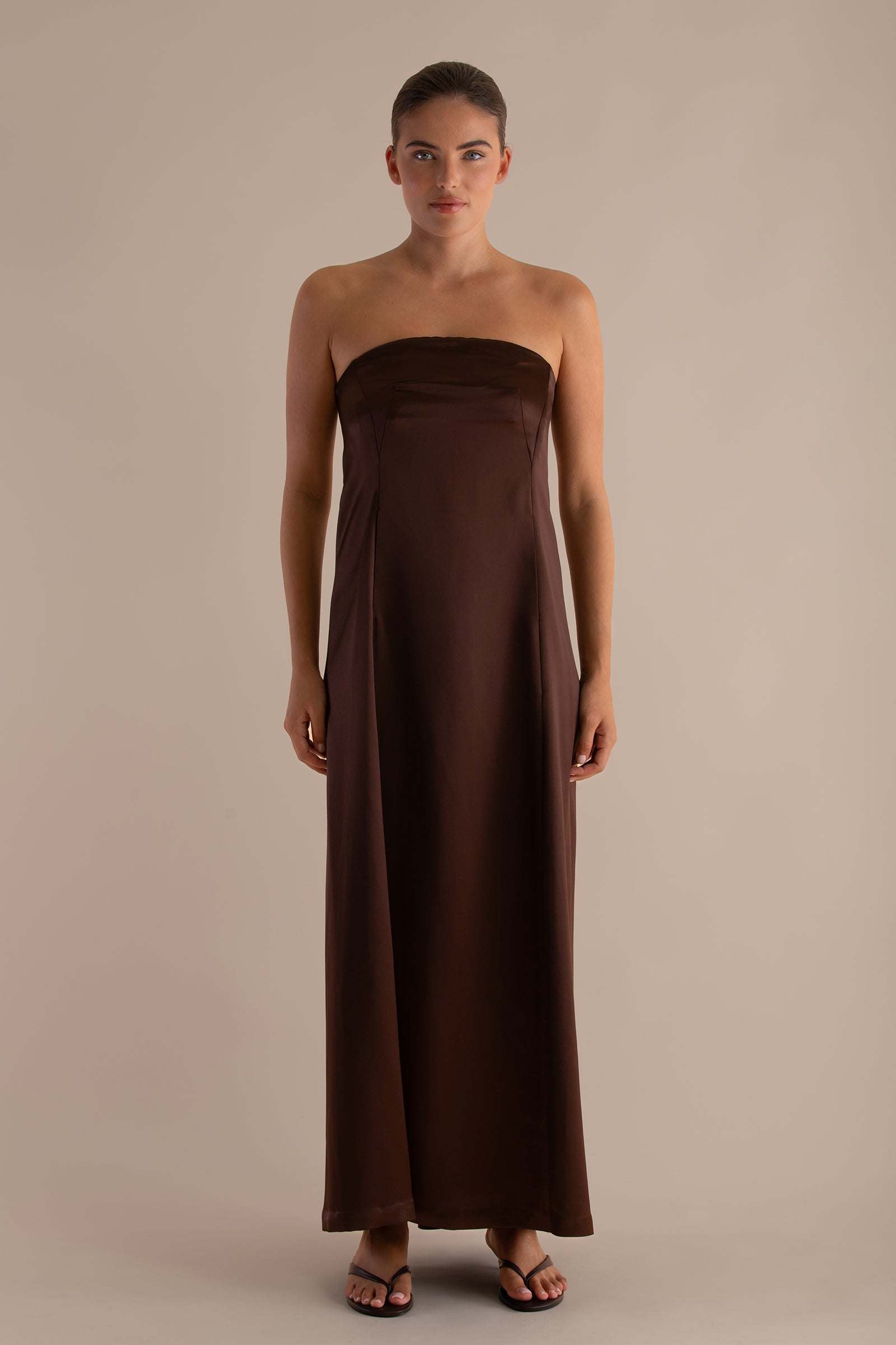 Emmeline Gown | Cacao $490