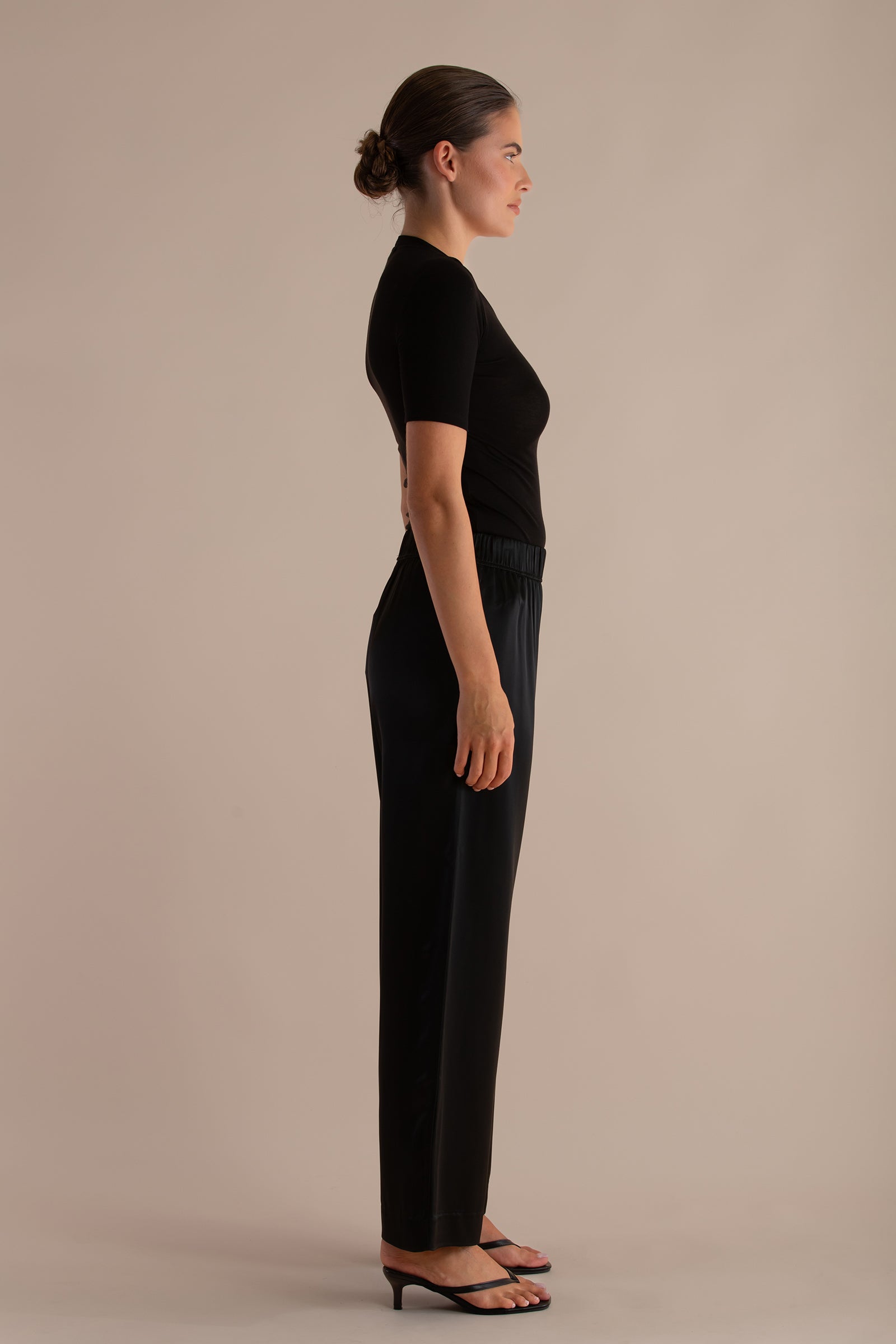 The Clara Tee | Black $110