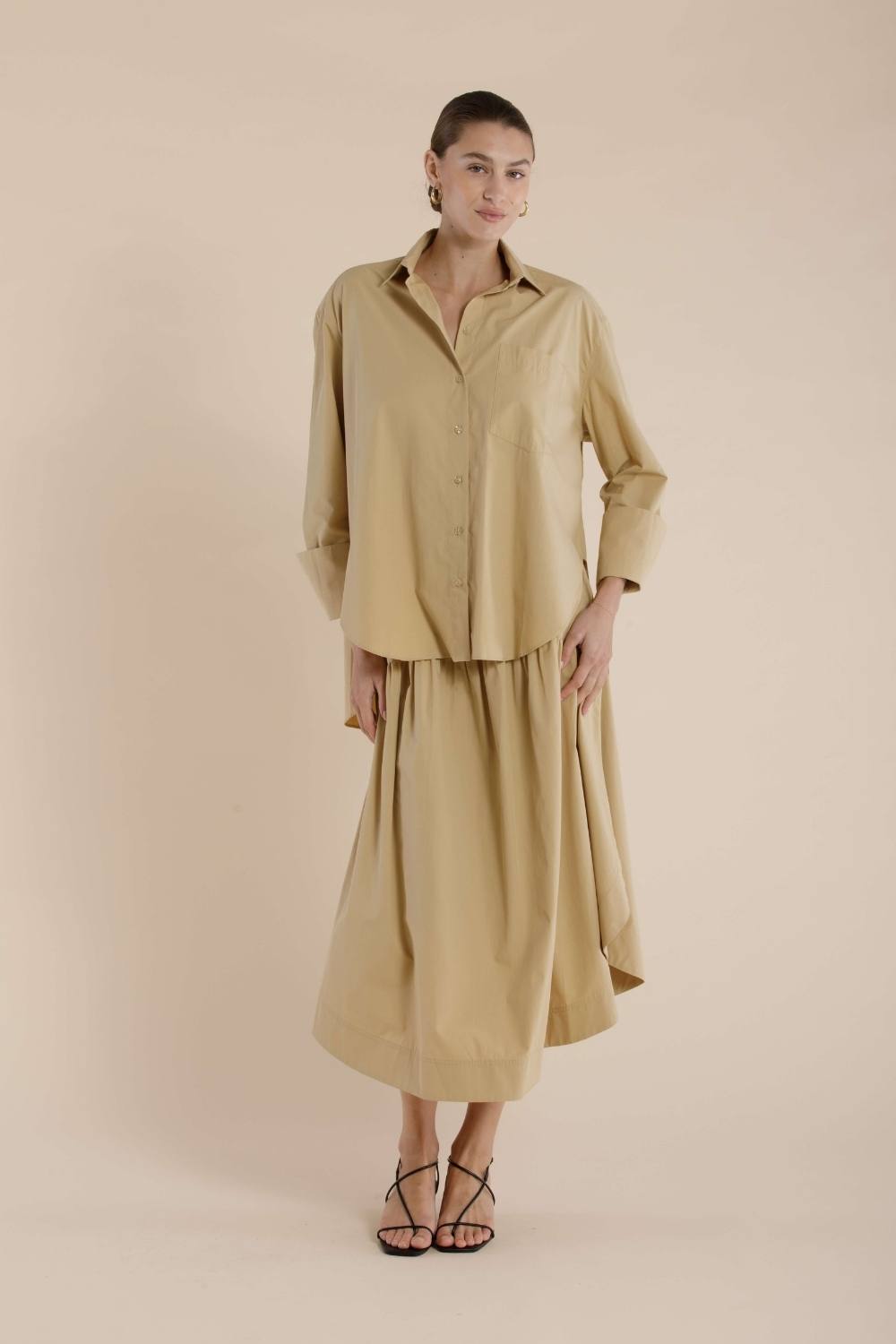 The Ida Shirt | Camel $280
