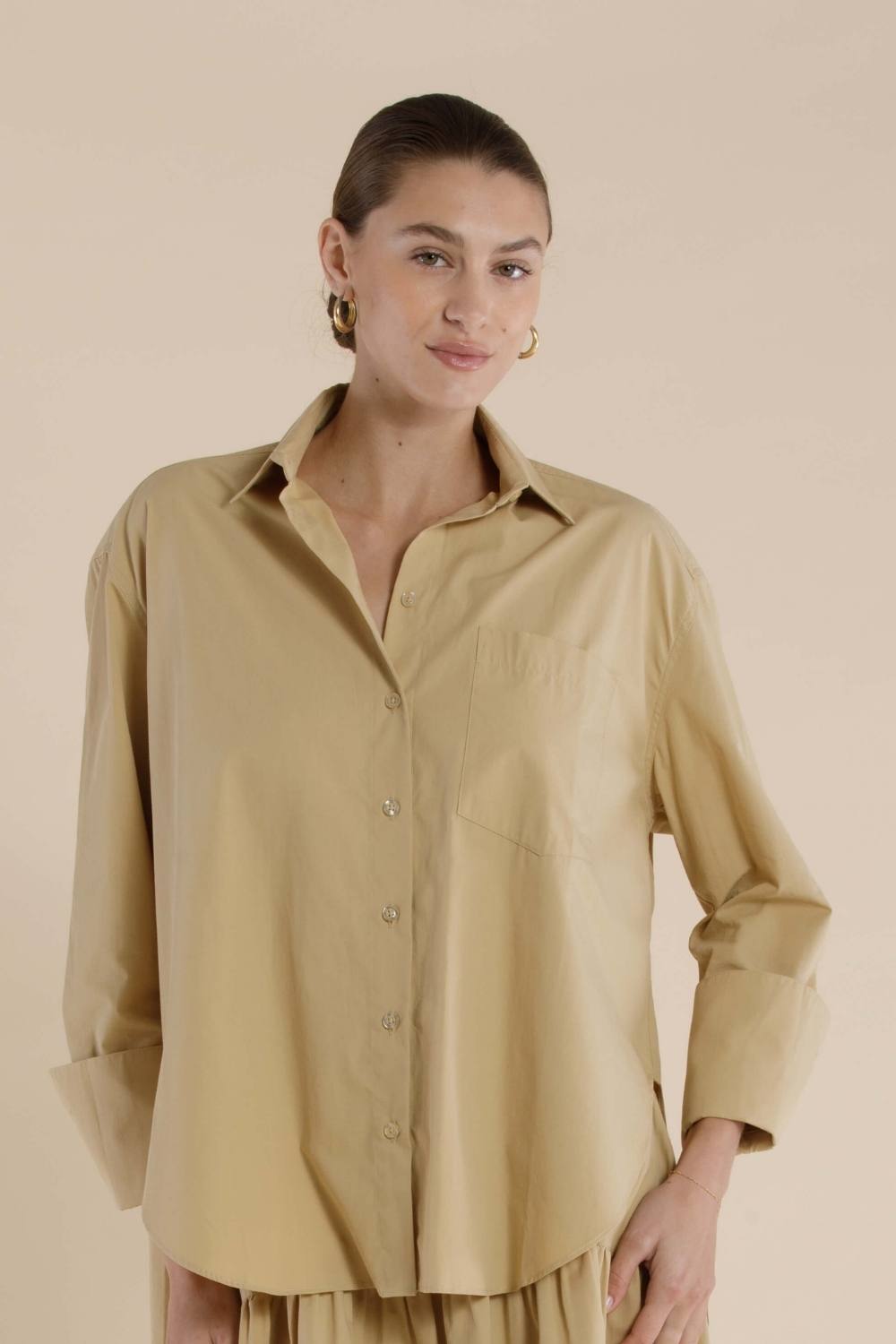 The Ida Shirt | Camel $280