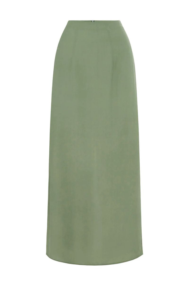 Structured Mid-Length Skirt | Oliva $269