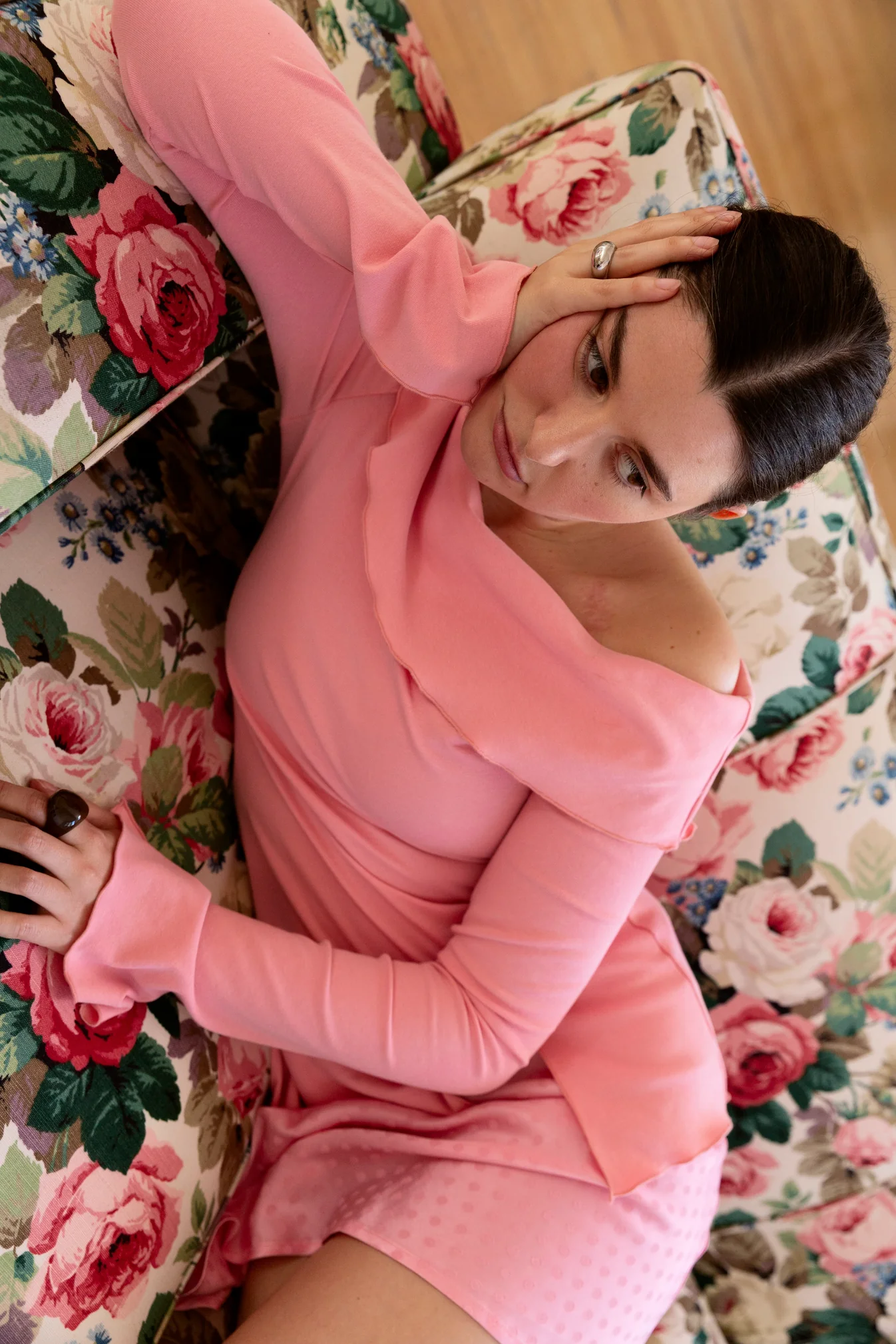 Bardot Long Sleeve Top | Rosa $219 - AVAILABLE NOW