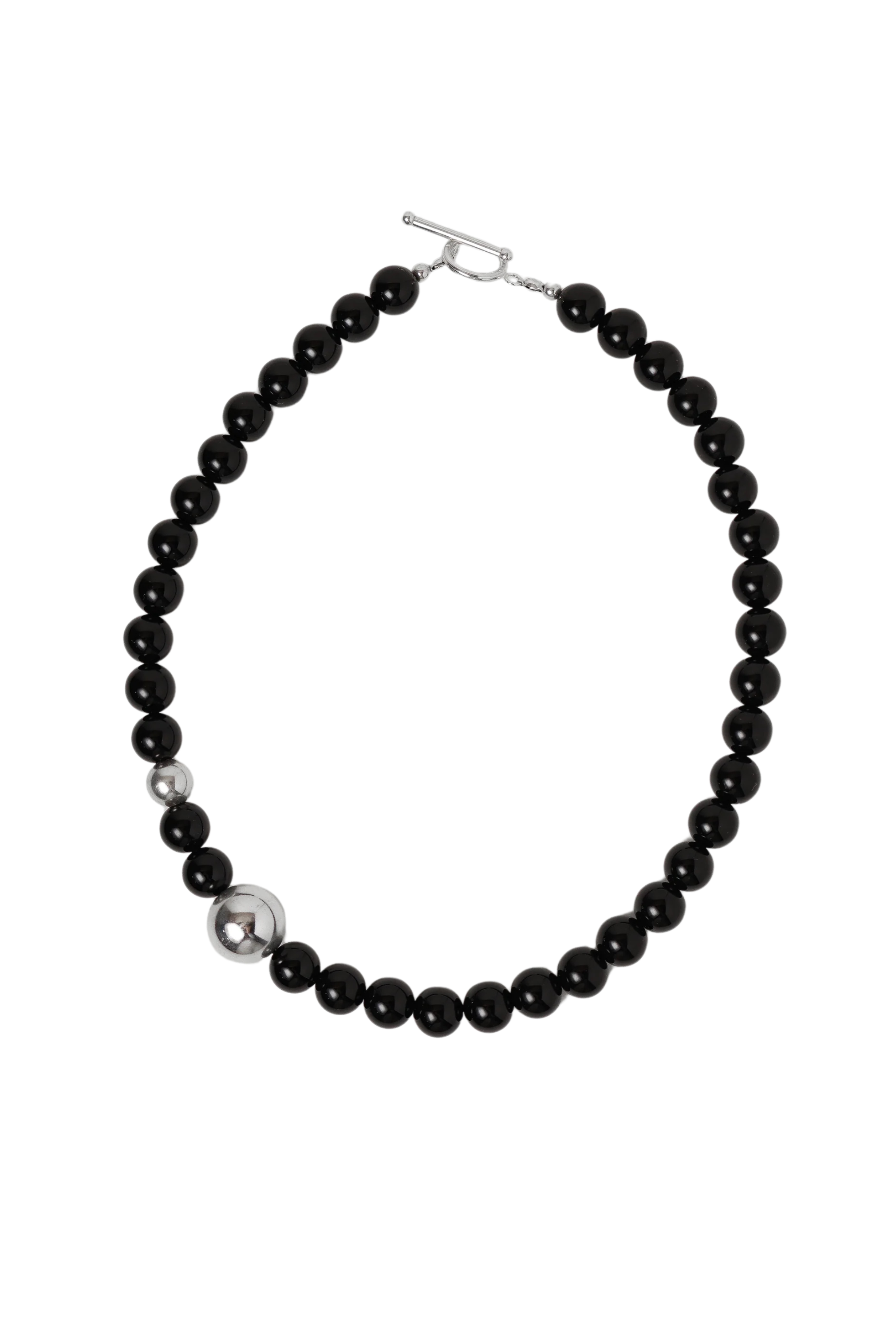 Dylan Necklace | Black Agate | $229