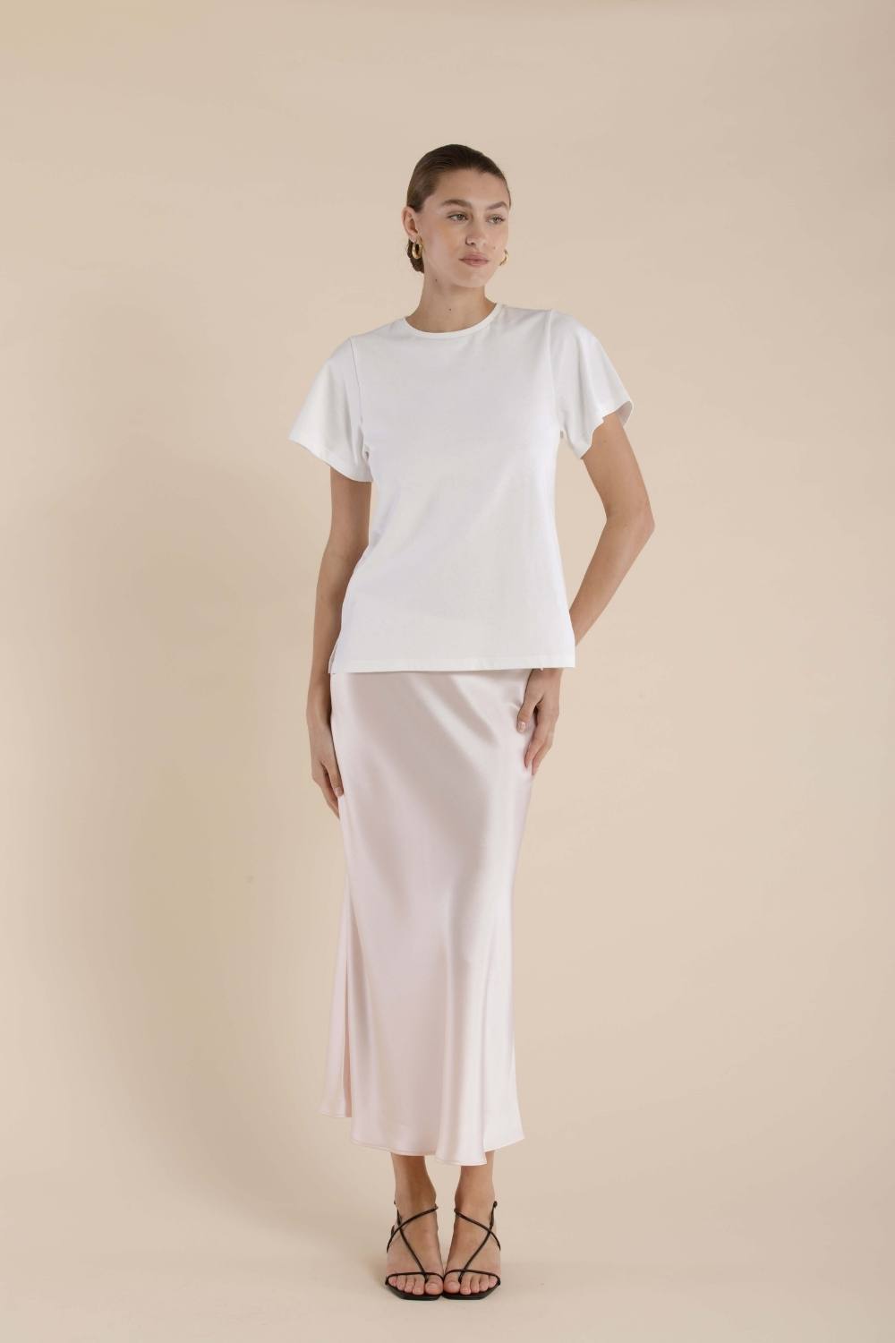 The Celeste Tee | White $100