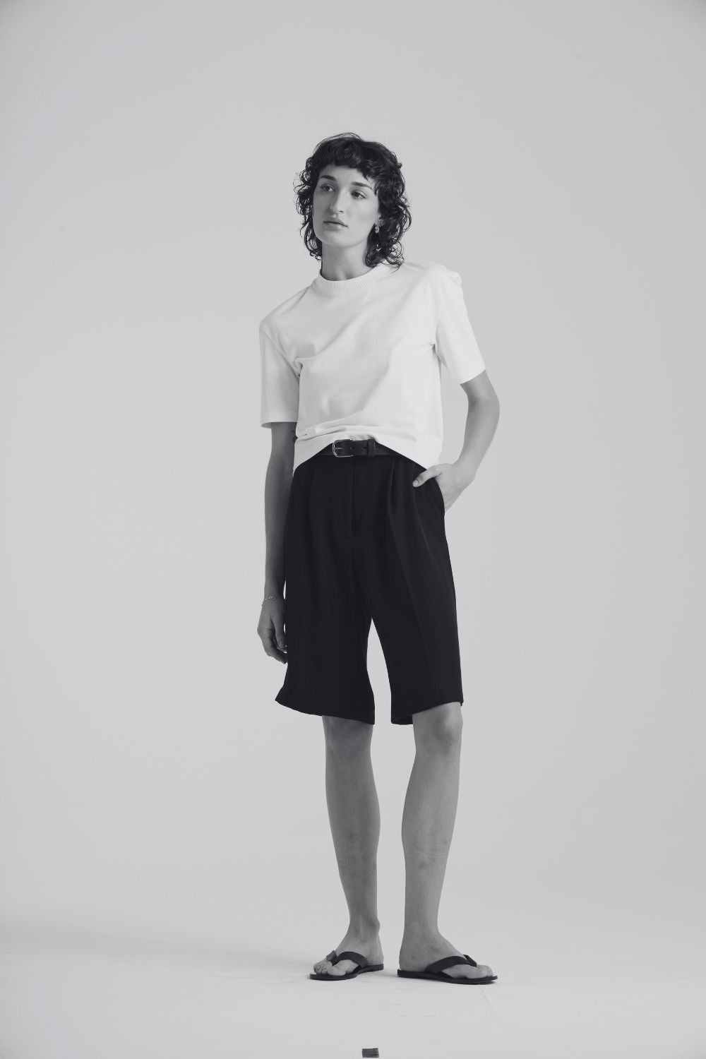 The Tailored Long Short | White $370