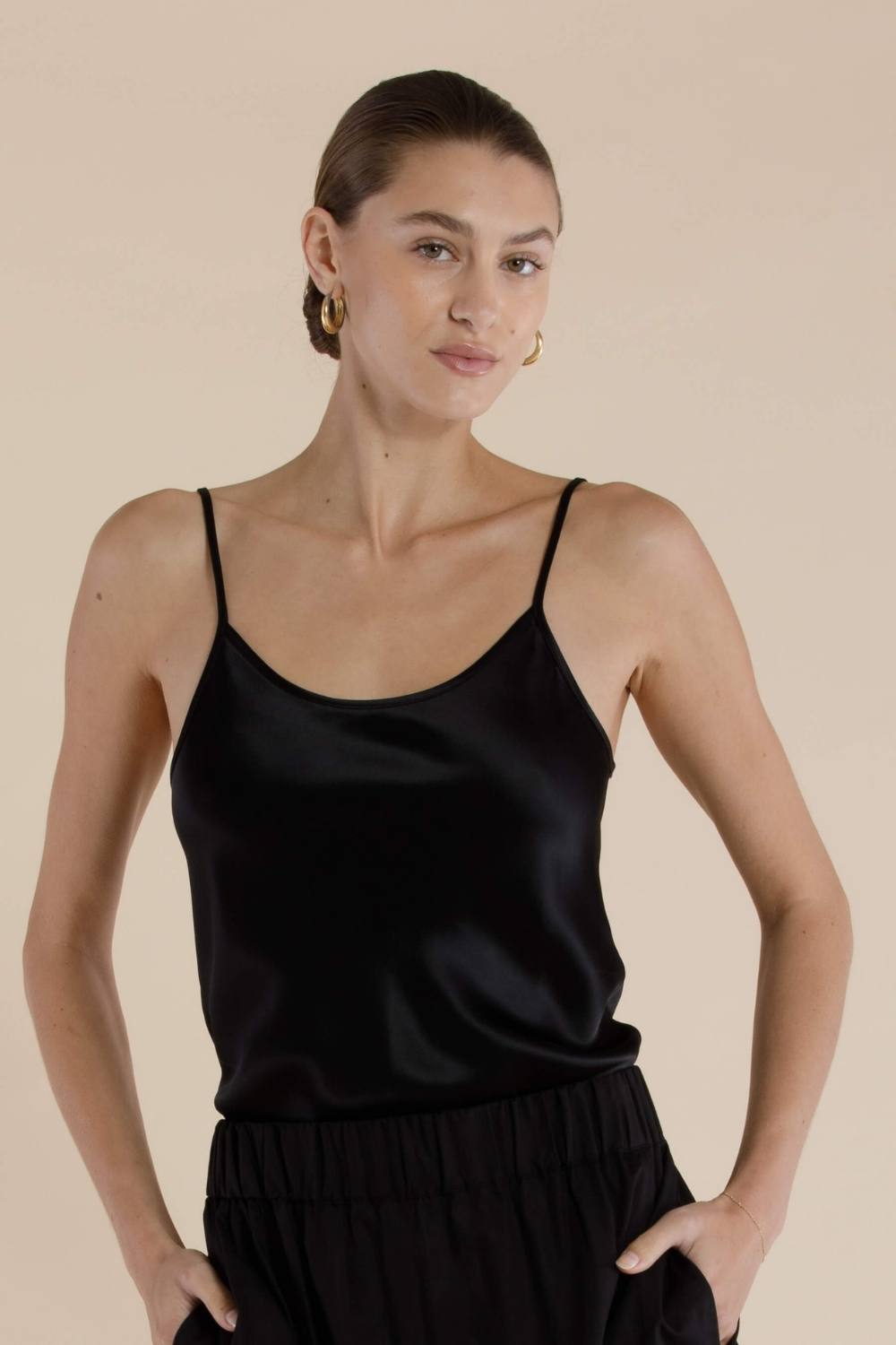 The Maeve Cami | Black $220