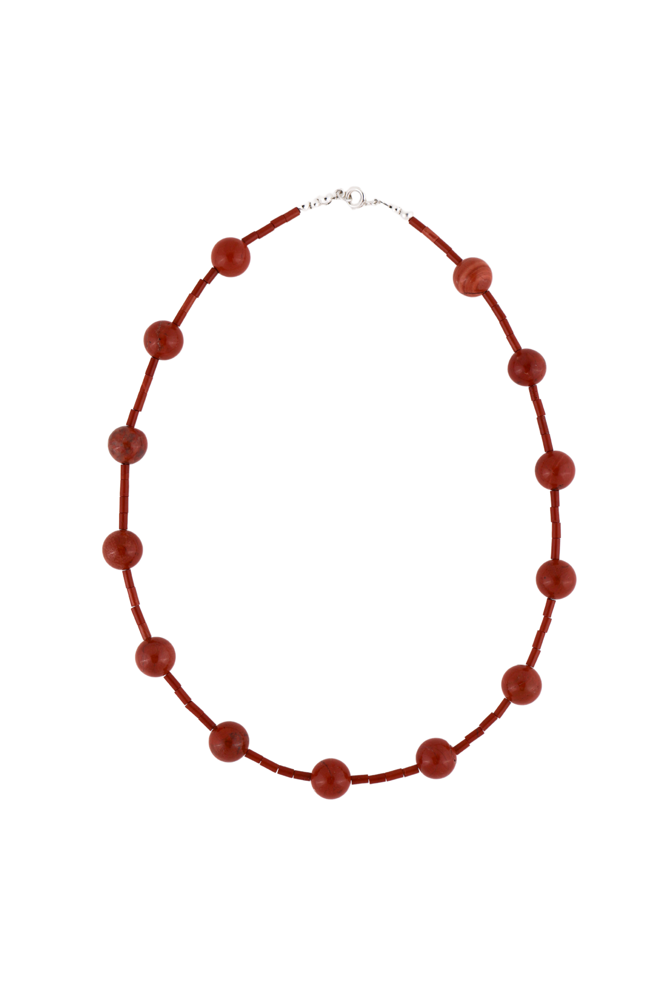 Dana Necklace | Red Jasper Beads | $169