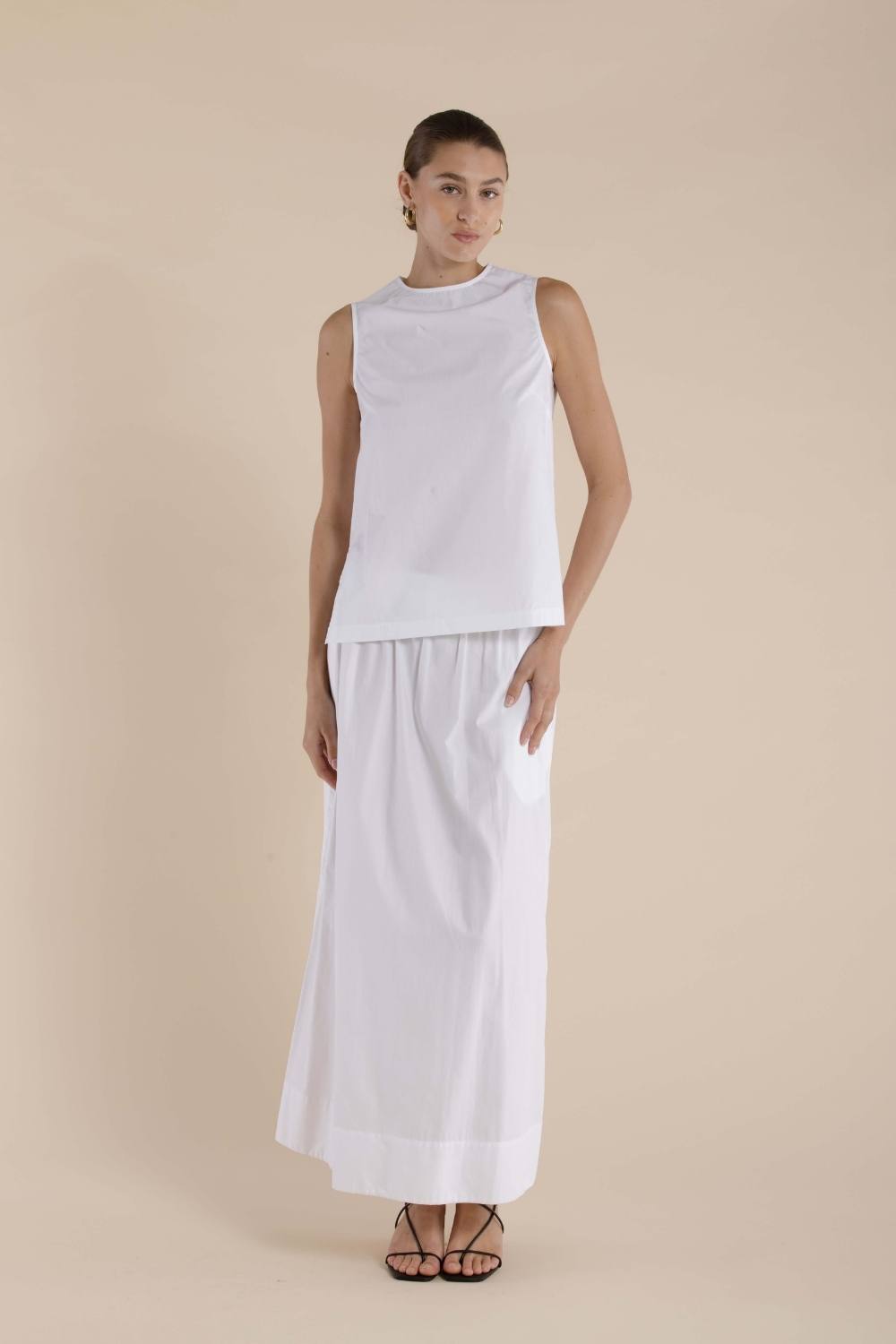 The Odette Skirt | White $280