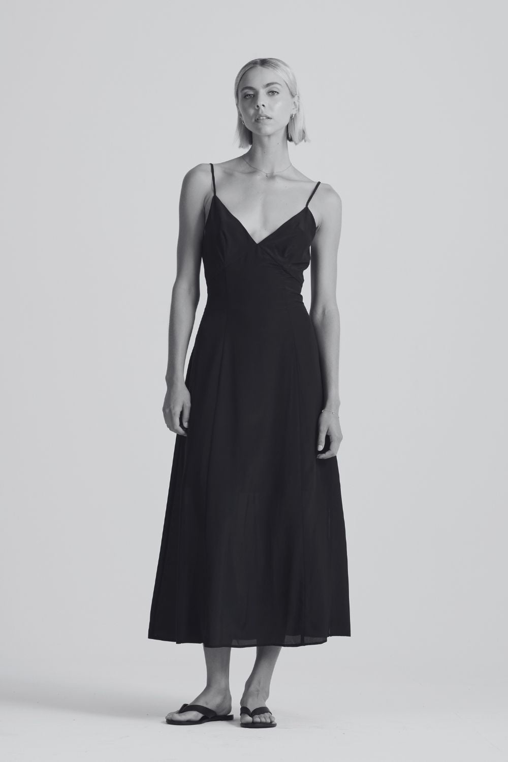 The Forever Silk Panelled Dress | Burnt Butter $360