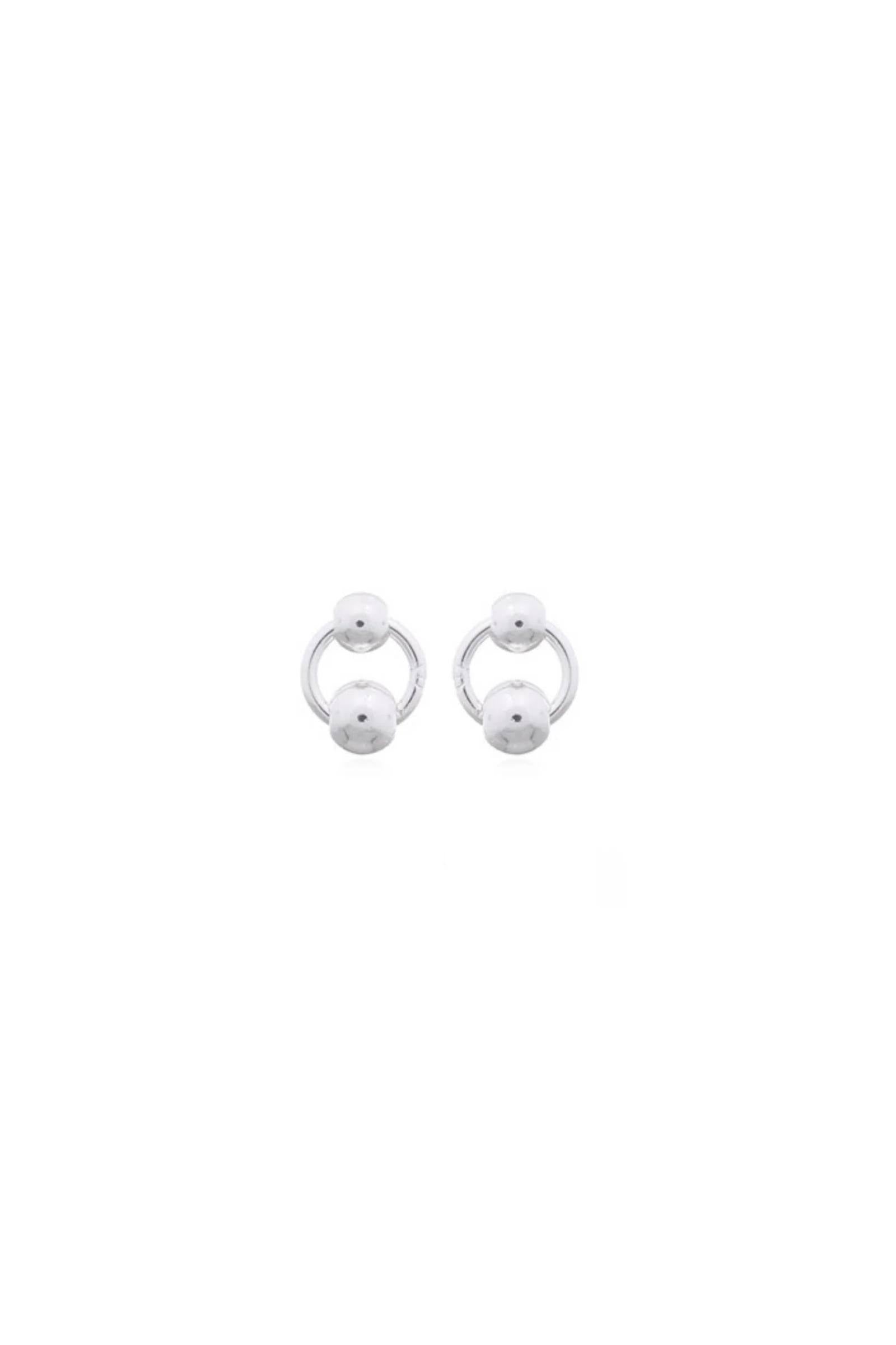 Circle + Ball Studs | $39