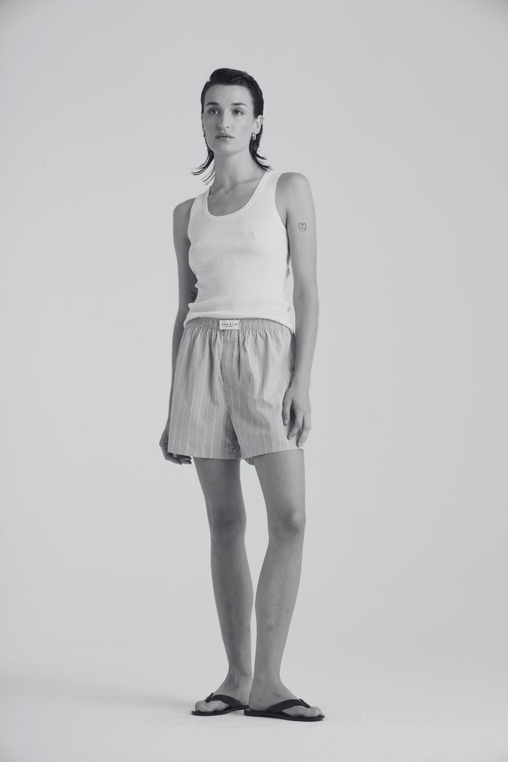 Signature Boxer Short | White $140
