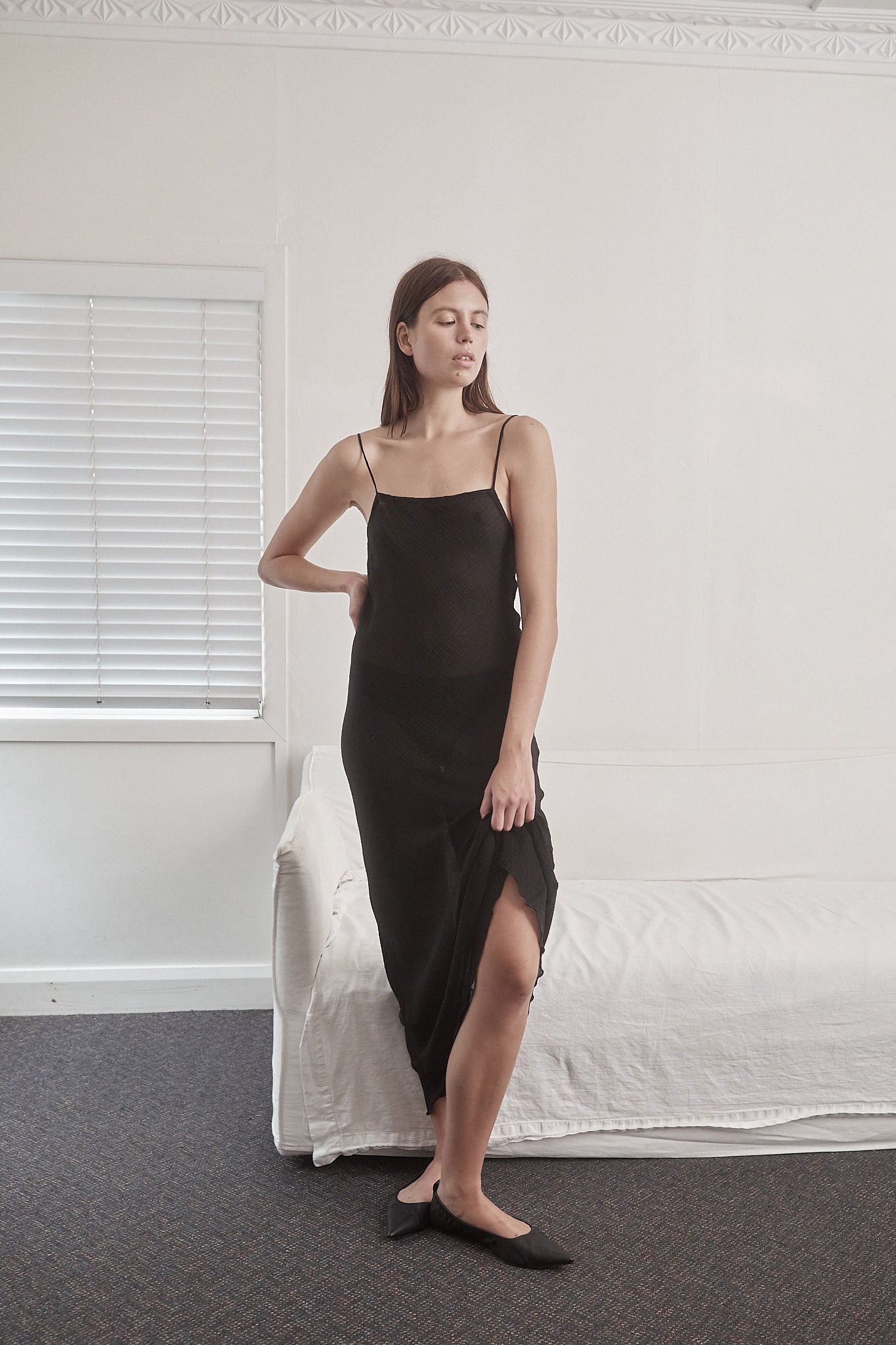 CORE Abstract Dress | Black $349