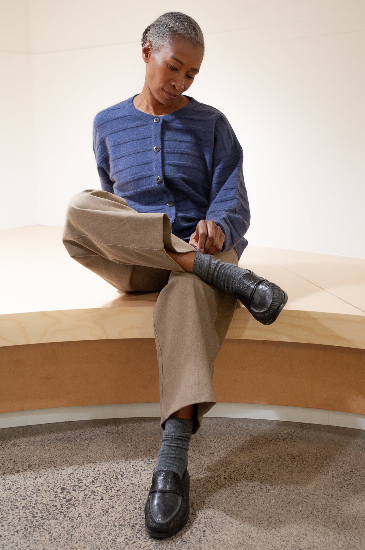 Companion Cardigan | Indigo $682