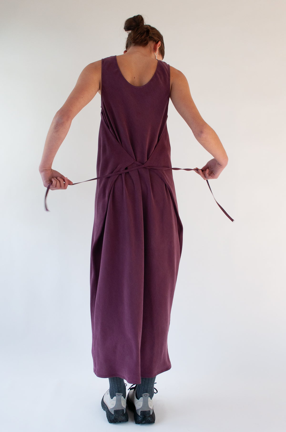 Wing Dress | Plum $387