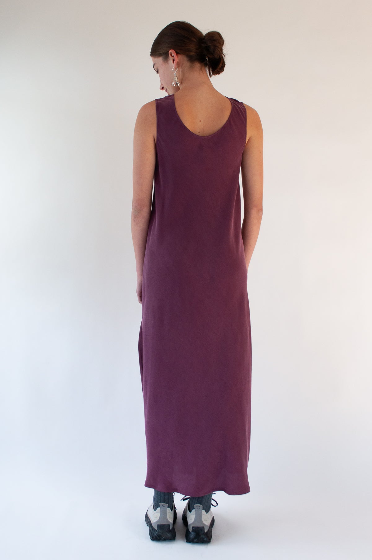 Wing Dress | Plum $387