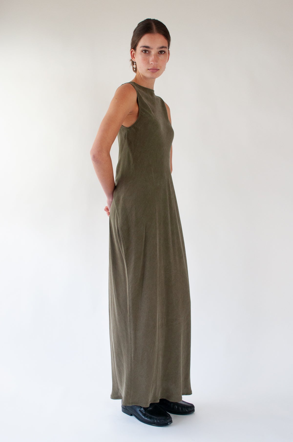 Wing Dress | Olive $387