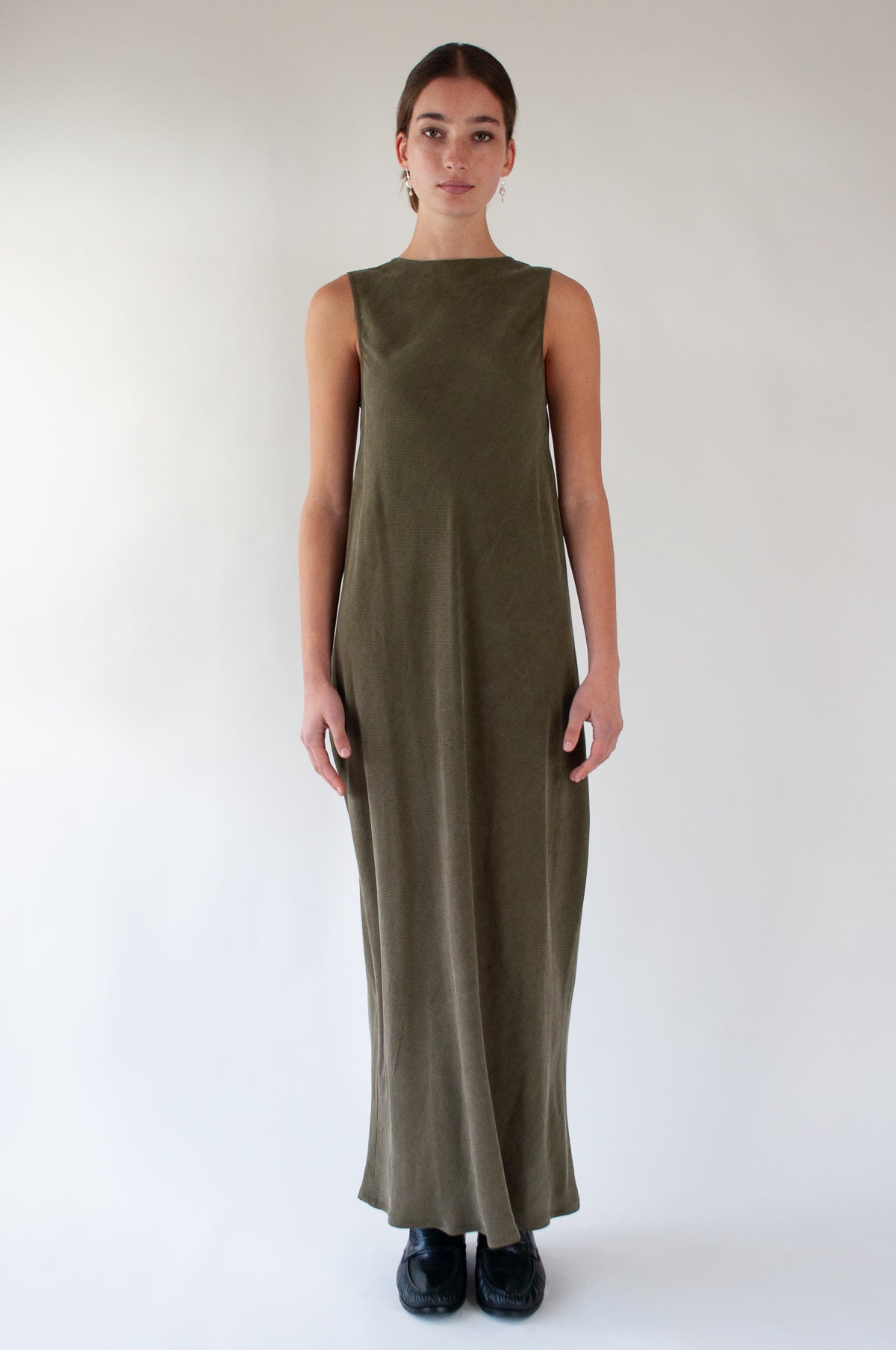 Wing Dress | Olive $387