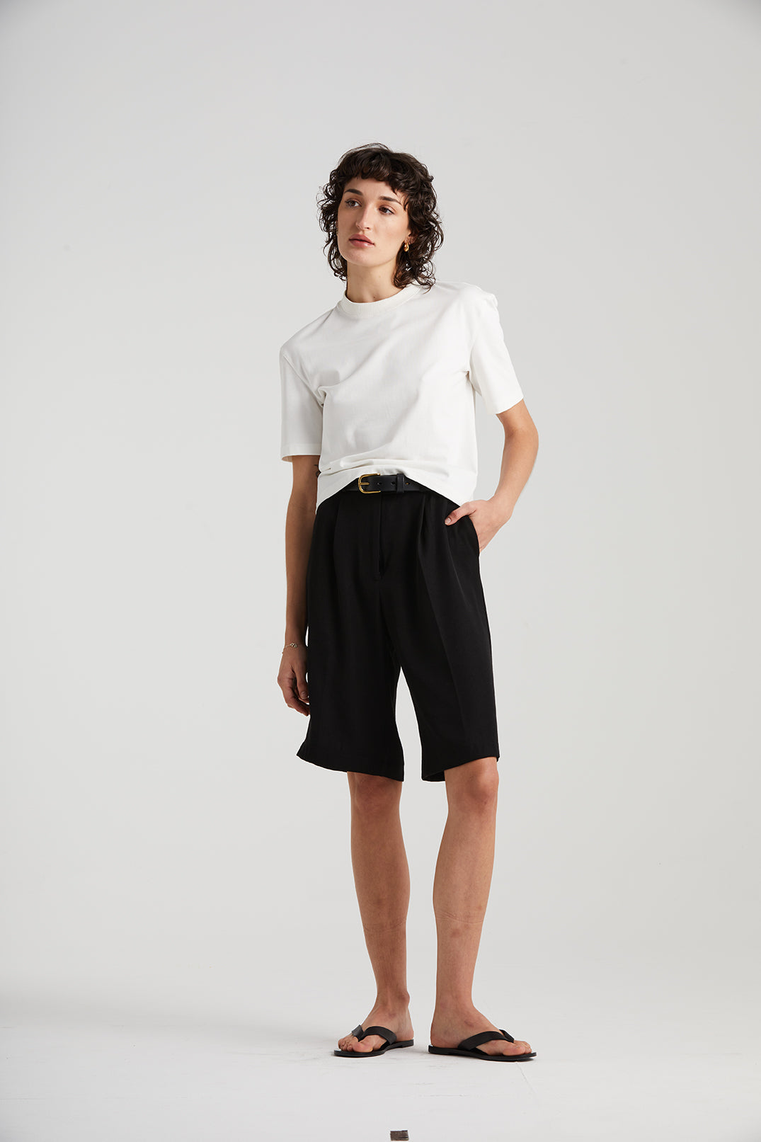 The Tailored Long Short | Black $370