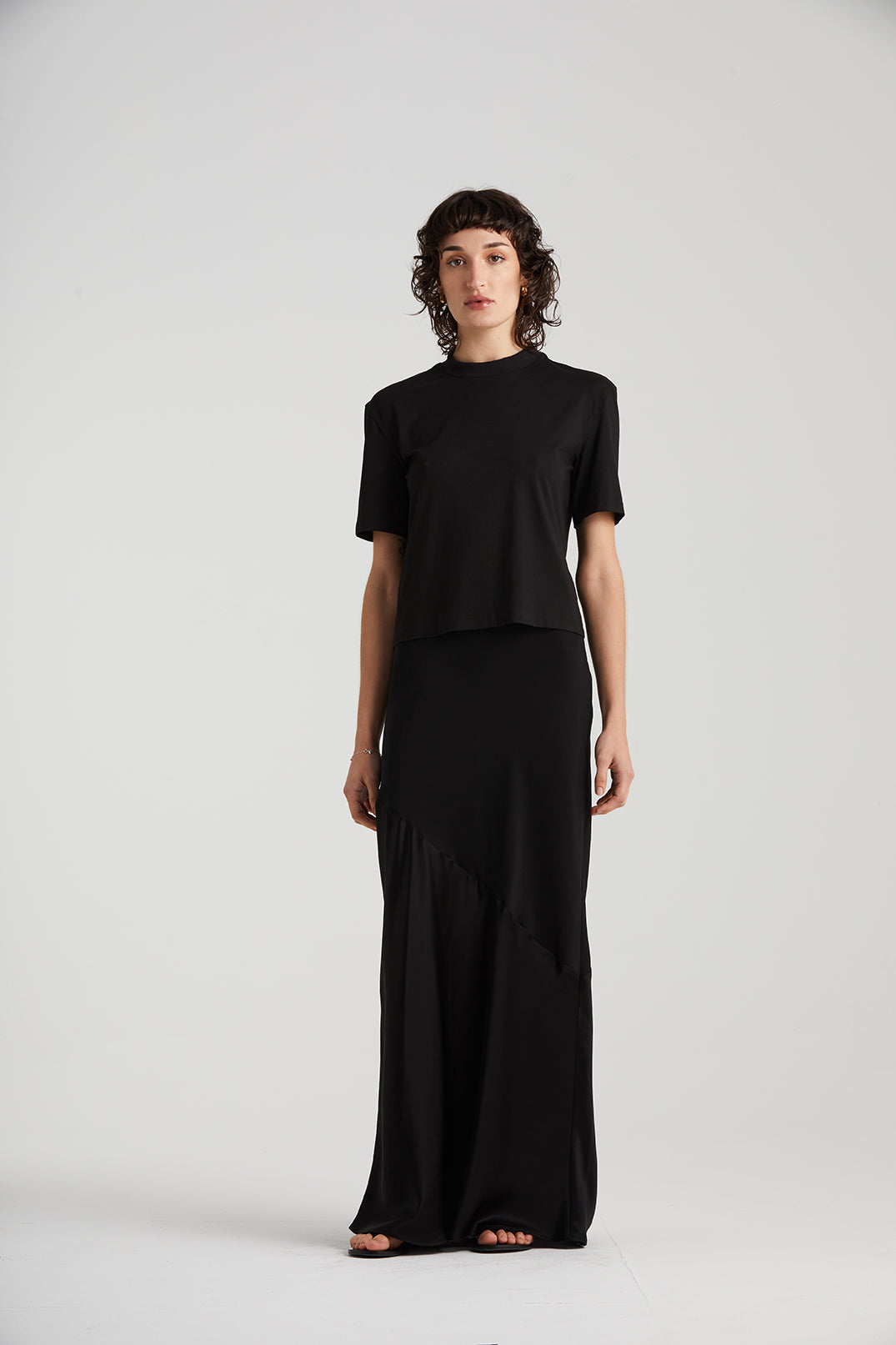 The Essential TShirt | Black Cotton $165