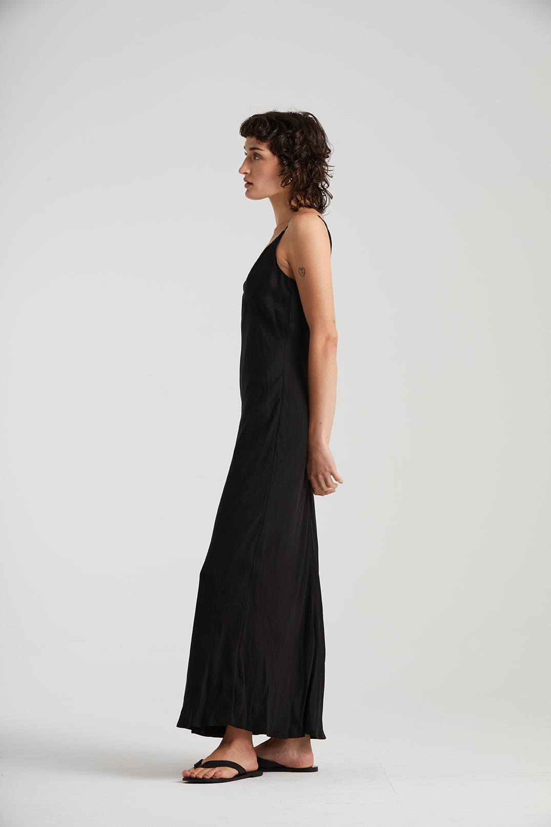 The Essential Classic Slip Dress | Black $380
