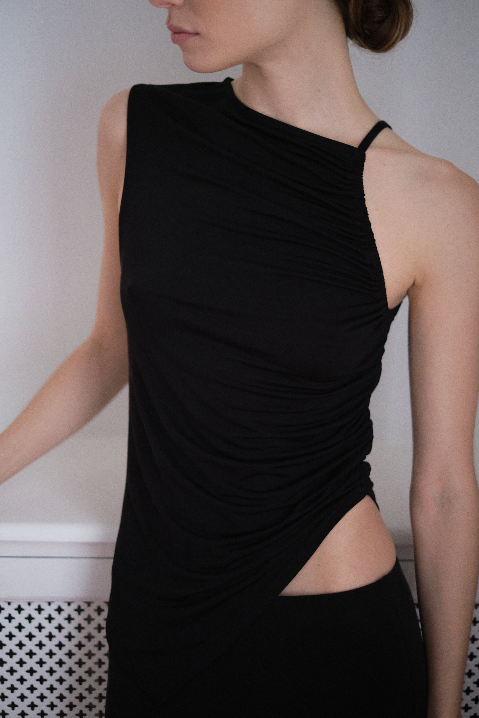 Asymmetric Top | Black $229