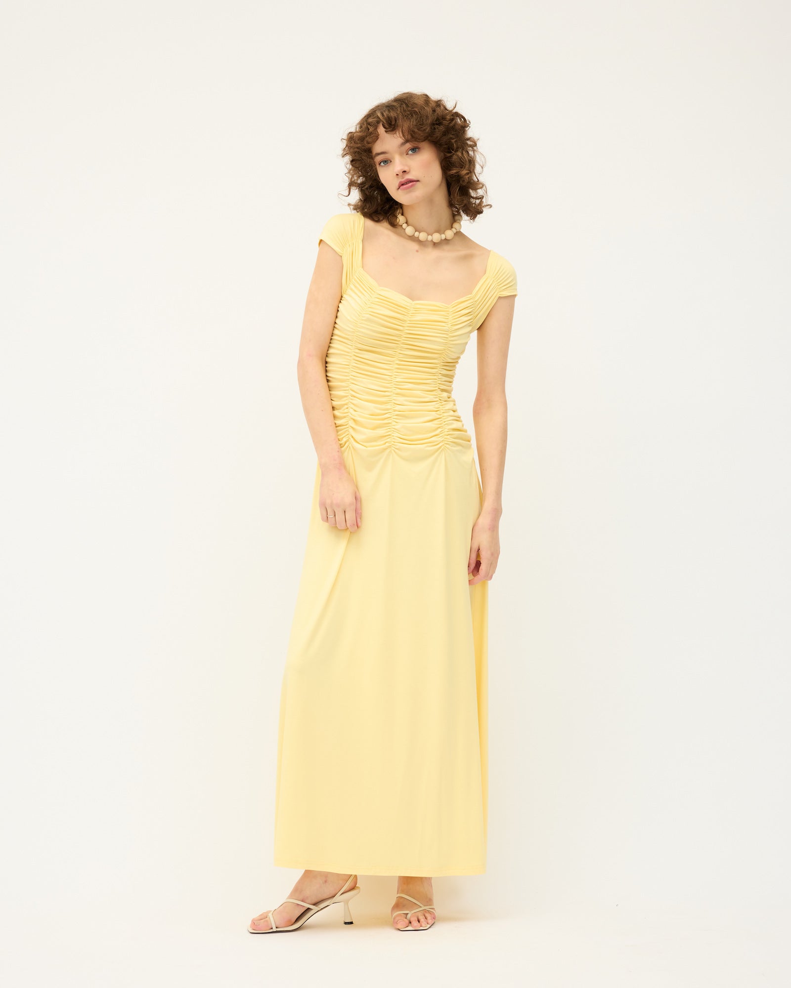 Jolene Dress | Lemon $370