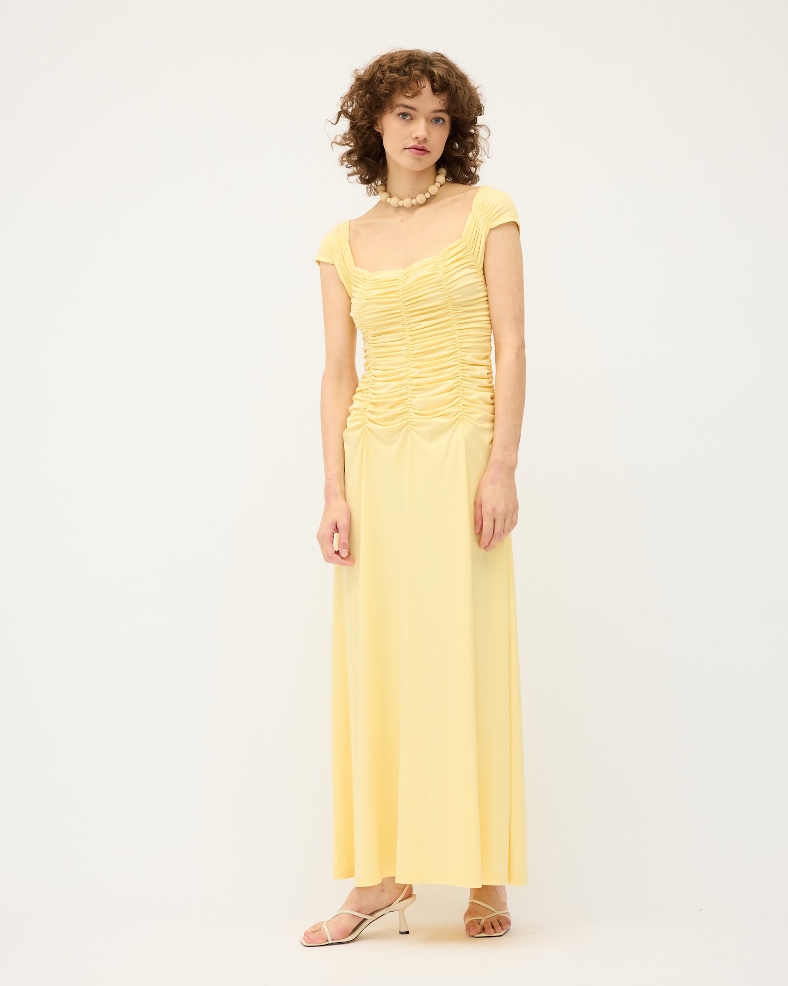 Jolene Dress | Lemon $370