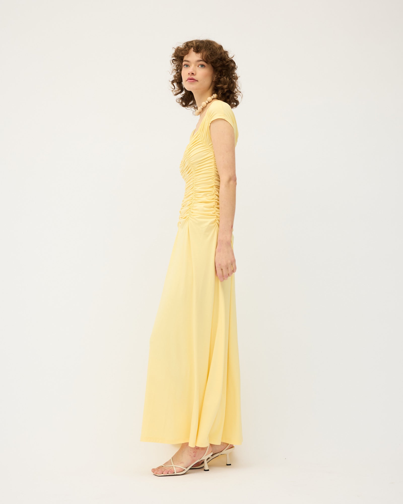 Jolene Dress | Lemon $370