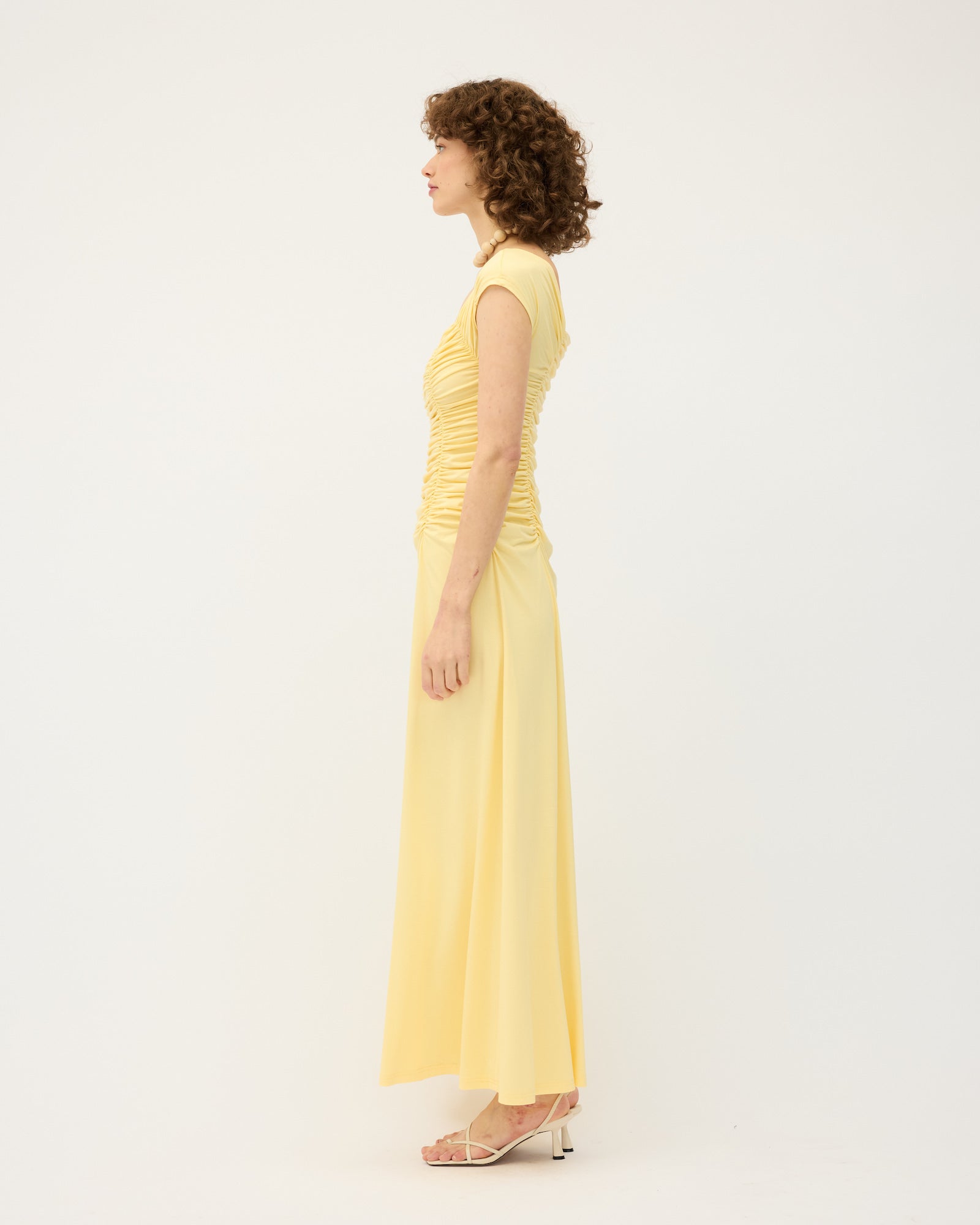 Jolene Dress | Lemon $370