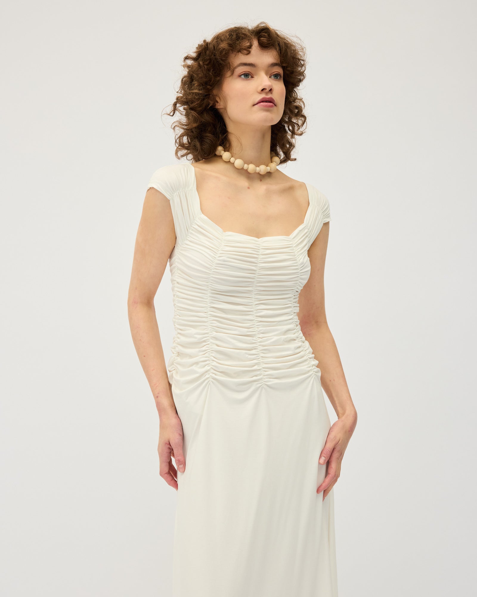 Jolene Dress | White $370