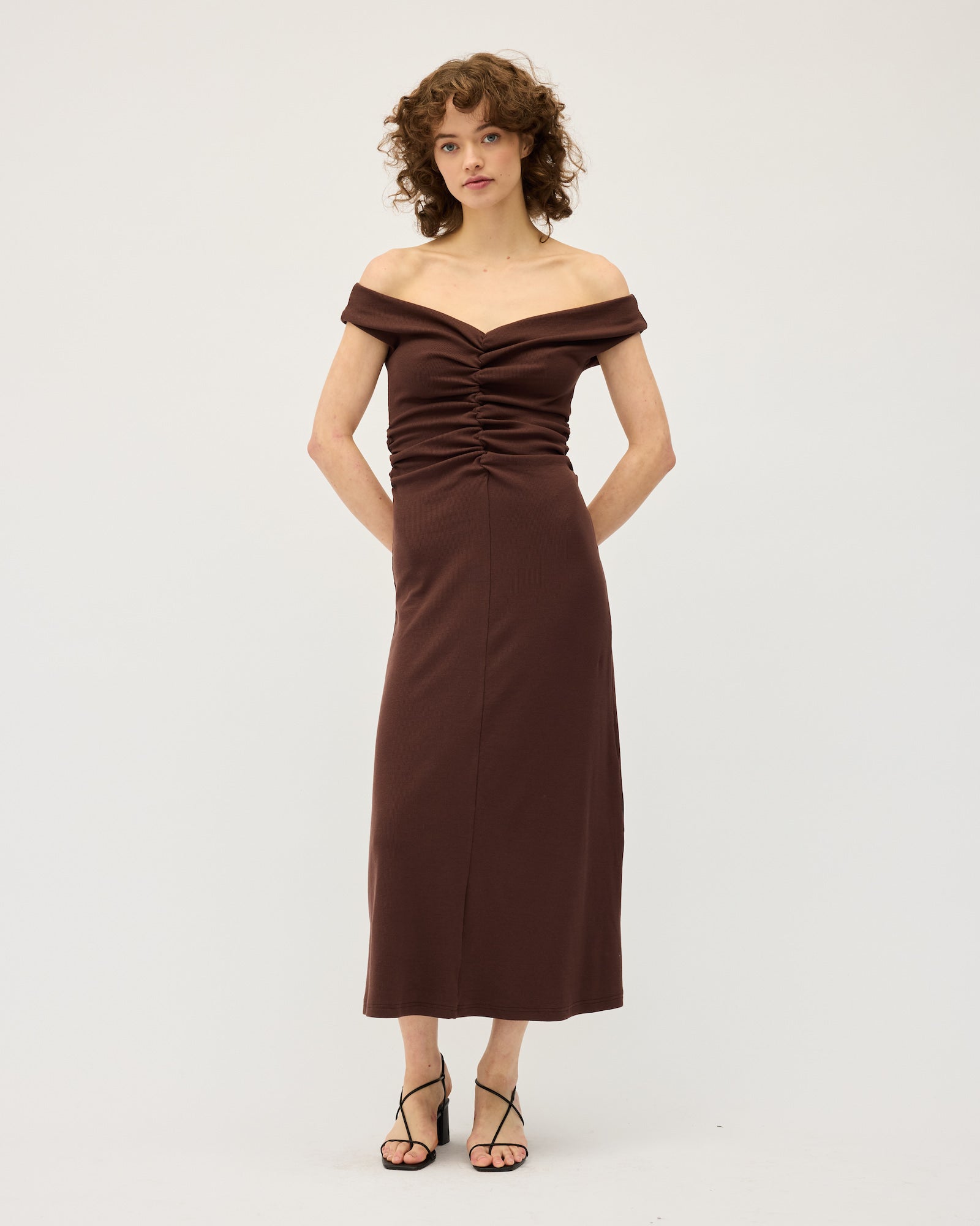 Niveah Dress | Chocolate $335