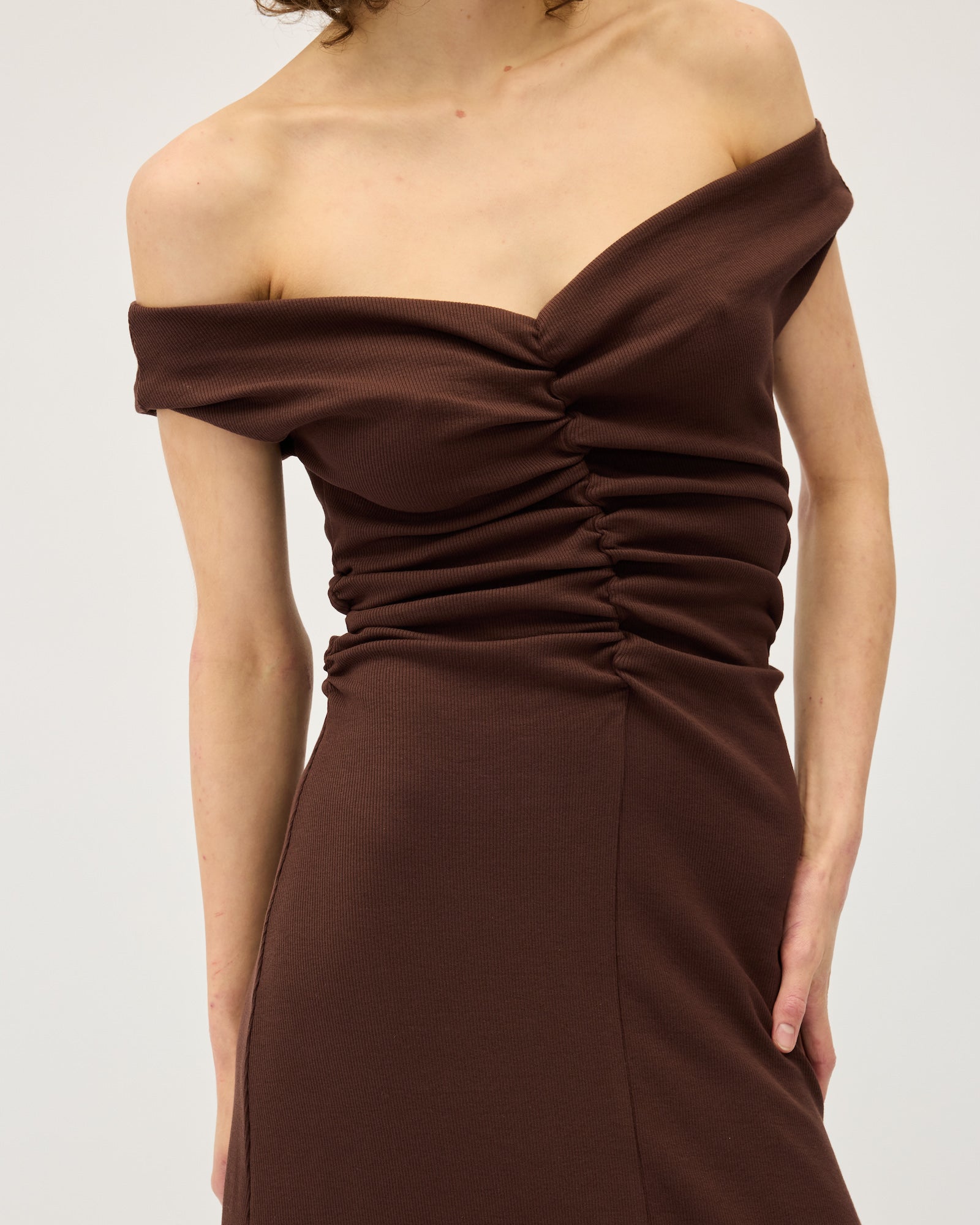 Niveah Dress | Chocolate $335