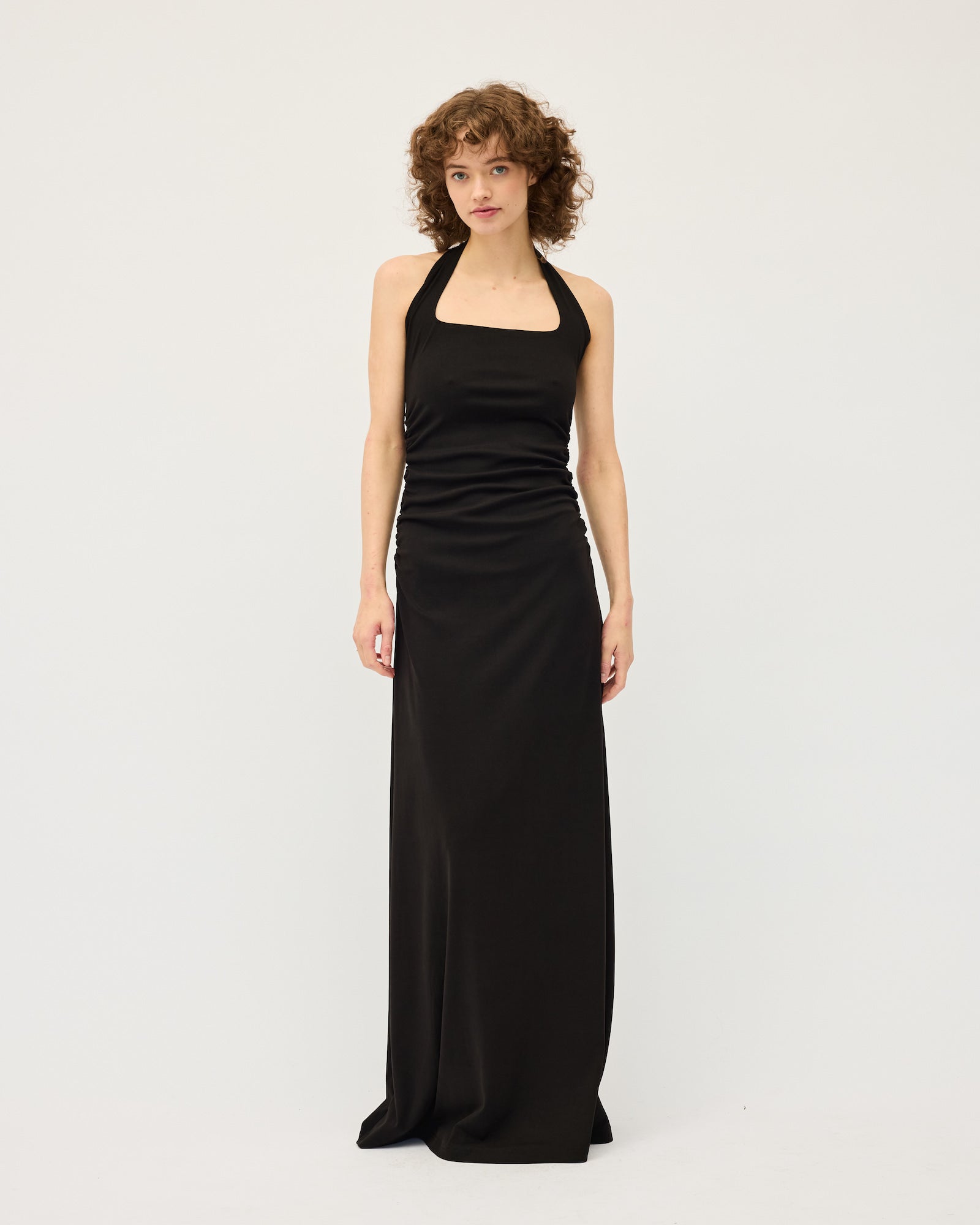 Helena Halter Dress | Black $400