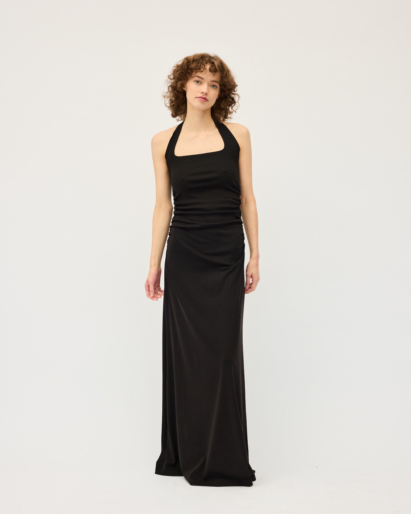 Helena Halter Dress | Black $400